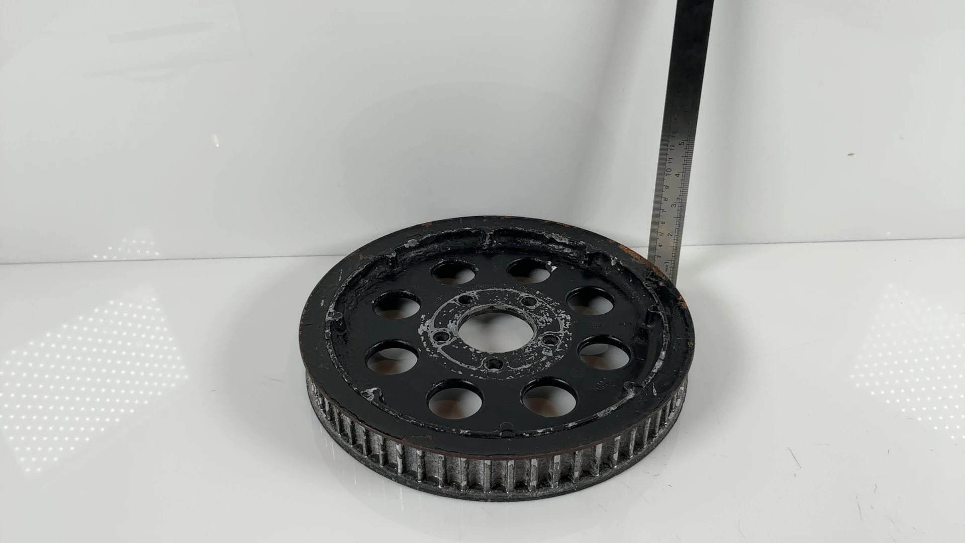 Harley Sportster XLH 883 1200 Rear Drive Belt Pulley 1991-2003 OEM 40246-91 - Image 3