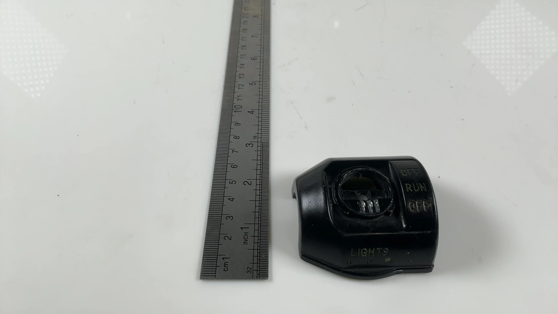 Honda CX500 Custom CX500C 500cc Handlebar Switch Cover 1978-82 OEM 35150-449-003 - Image 4
