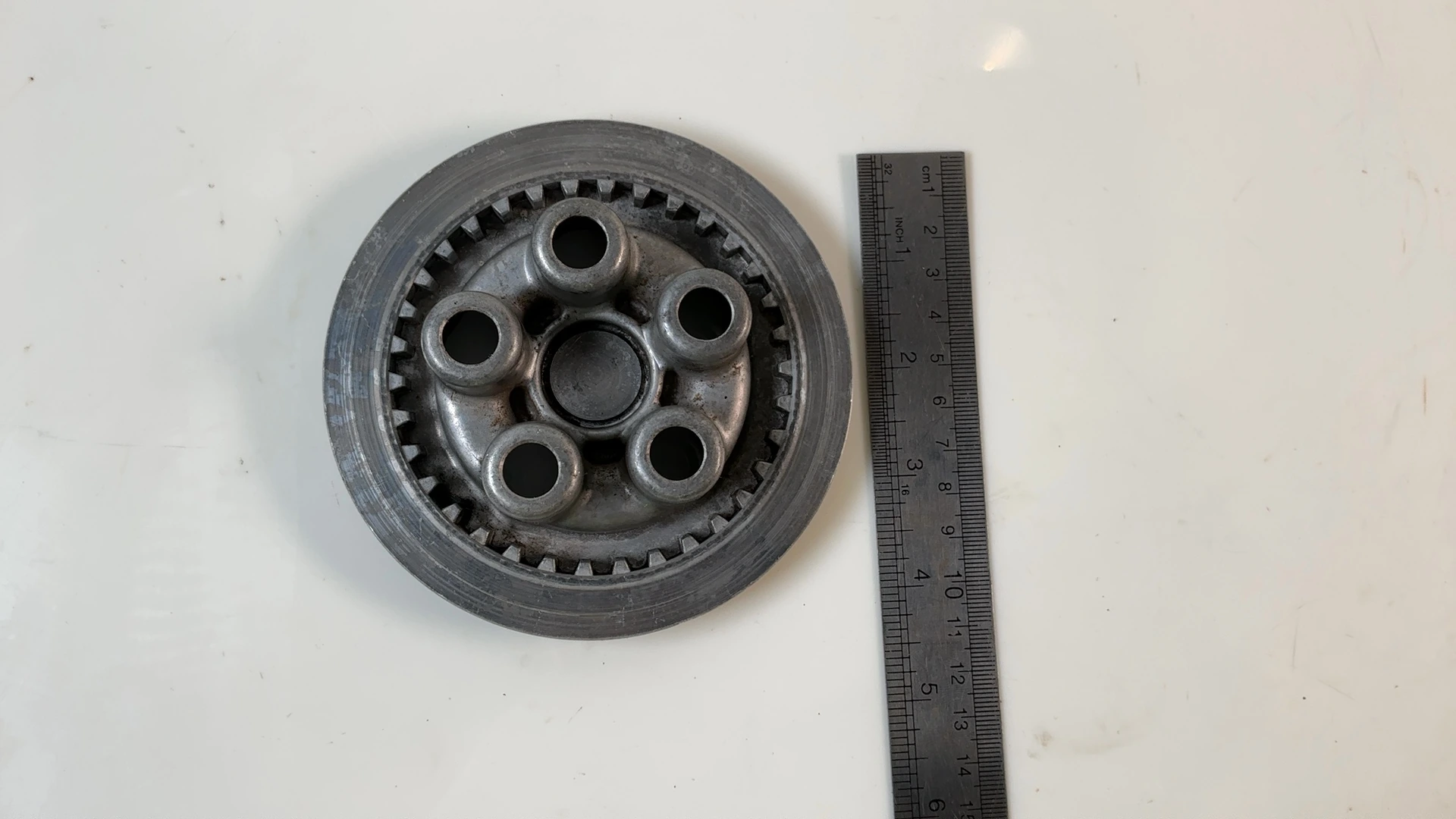 Kawasaki F7 175 Clutch Spring Pressure Plate 1971-1975 OEM 13187-004 - Image 3