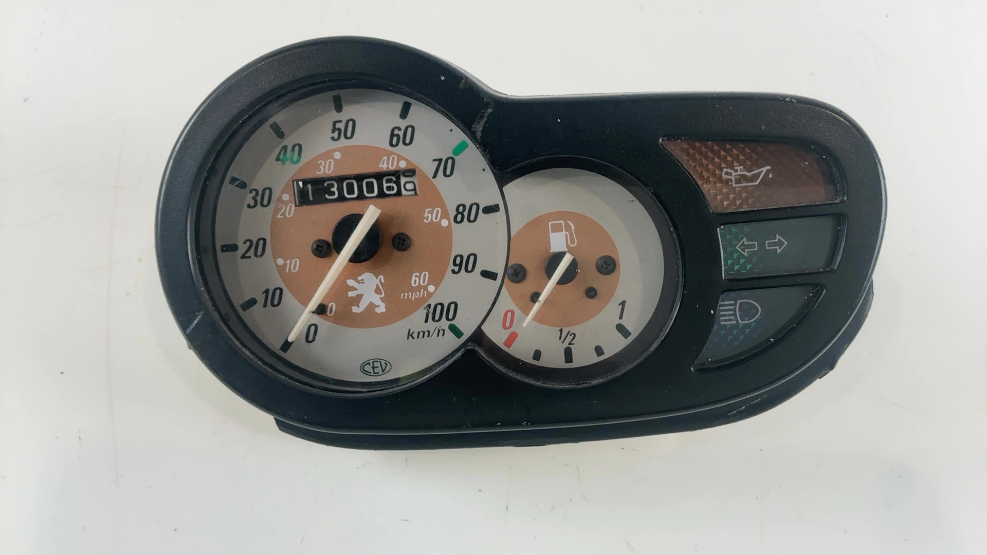 Peugeot Trekker TKR 50cc Speedometer Instrument Cluster 1997-2001 OEM 748981