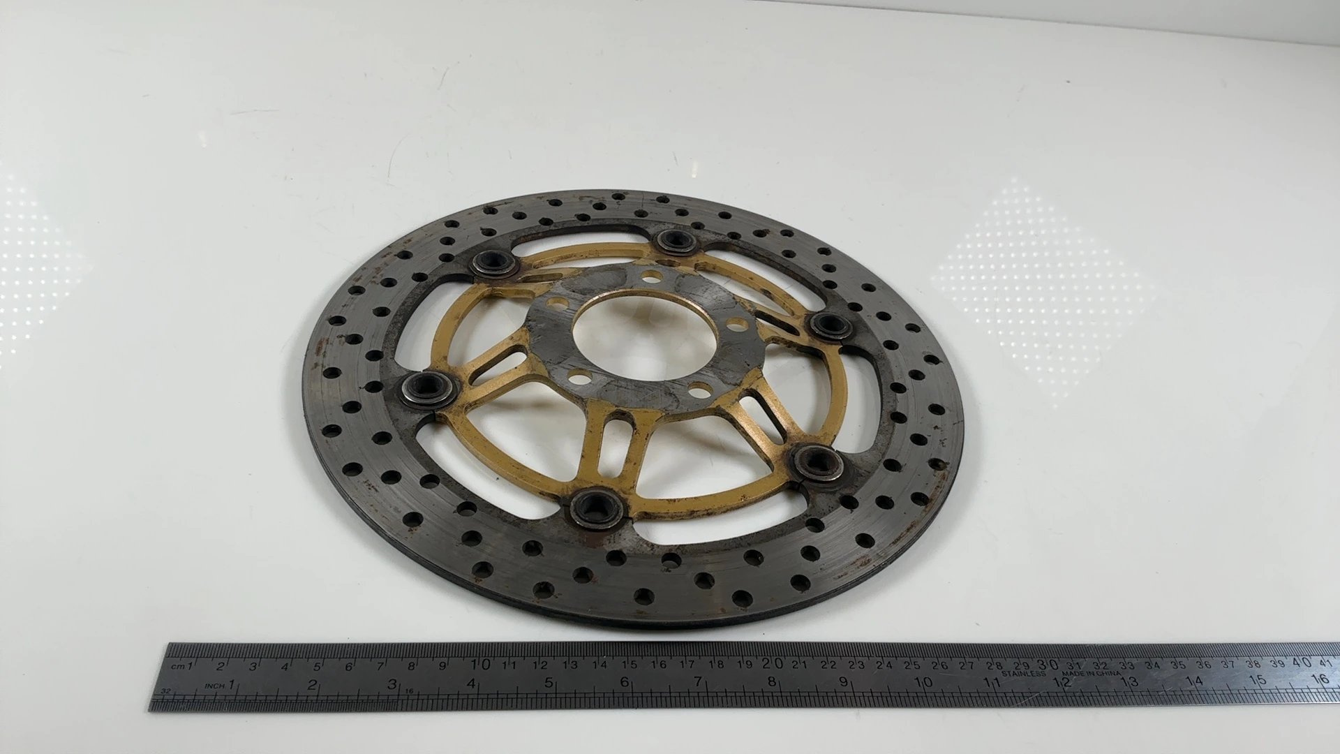 Suzuki SV650 SV650S 650cc Front Disc Brake Rotor 1999-2002 OEM 59210-08F00 - Image 5