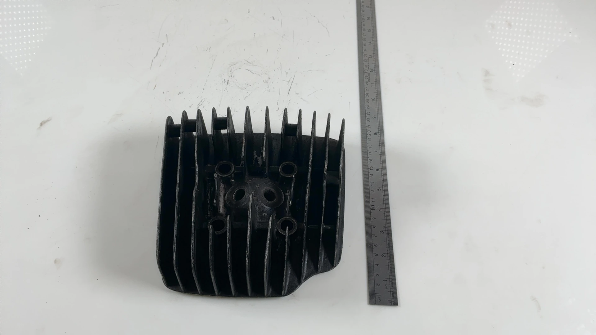 Kawasaki KE175 KE 175 175cc Engine Cylinder Head 1976-1978 OEM 11001-104-21 - Image 3