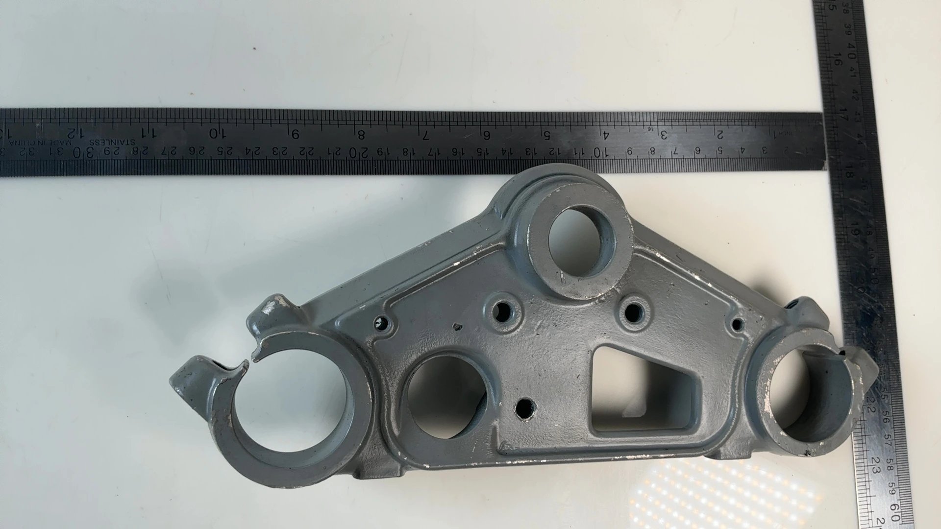 Honda Sabre VF750S V45 750cc Top Triple Tree Clamp 1982 1983 OEM 53230-MB0-700 - Image 4