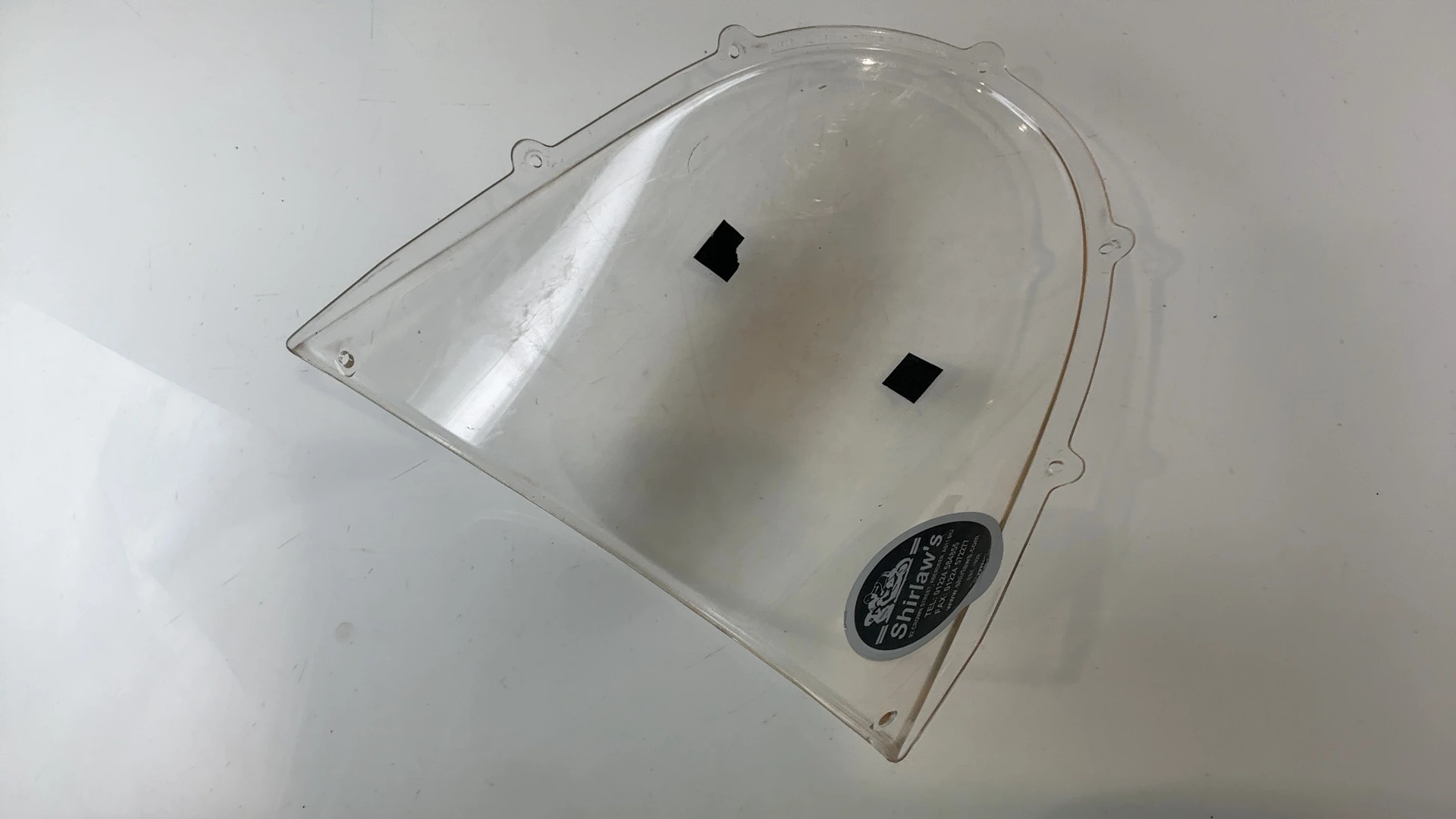 Aprilia RS50 RS125 RS250 50cc 125cc Front Windshield Screen 1998-2005 OEM 102144 - Image 2