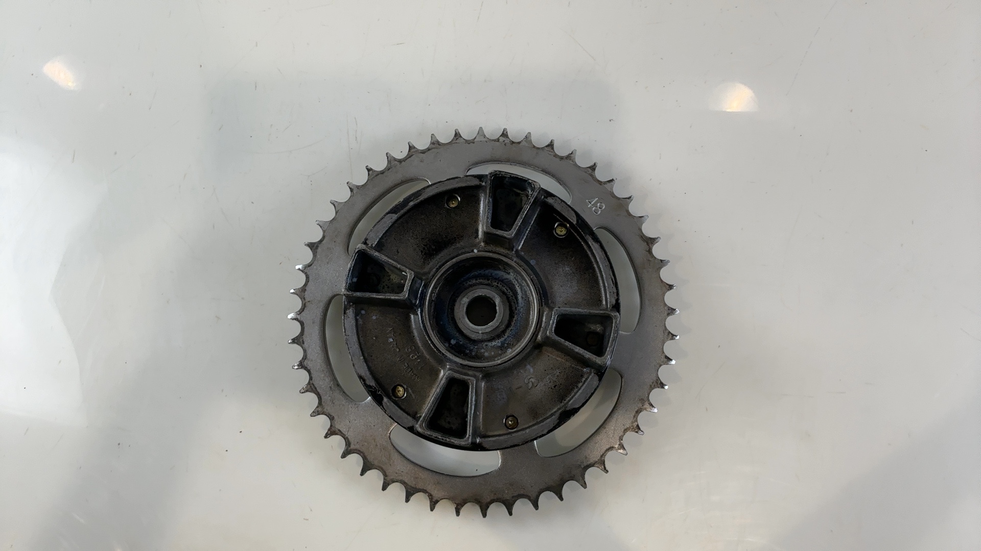 Kawasaki Ninja ZX6 ZX600D 600cc Rear Sprocket Hub 1990-1993 OEM 42033-1211-GD - Image 6