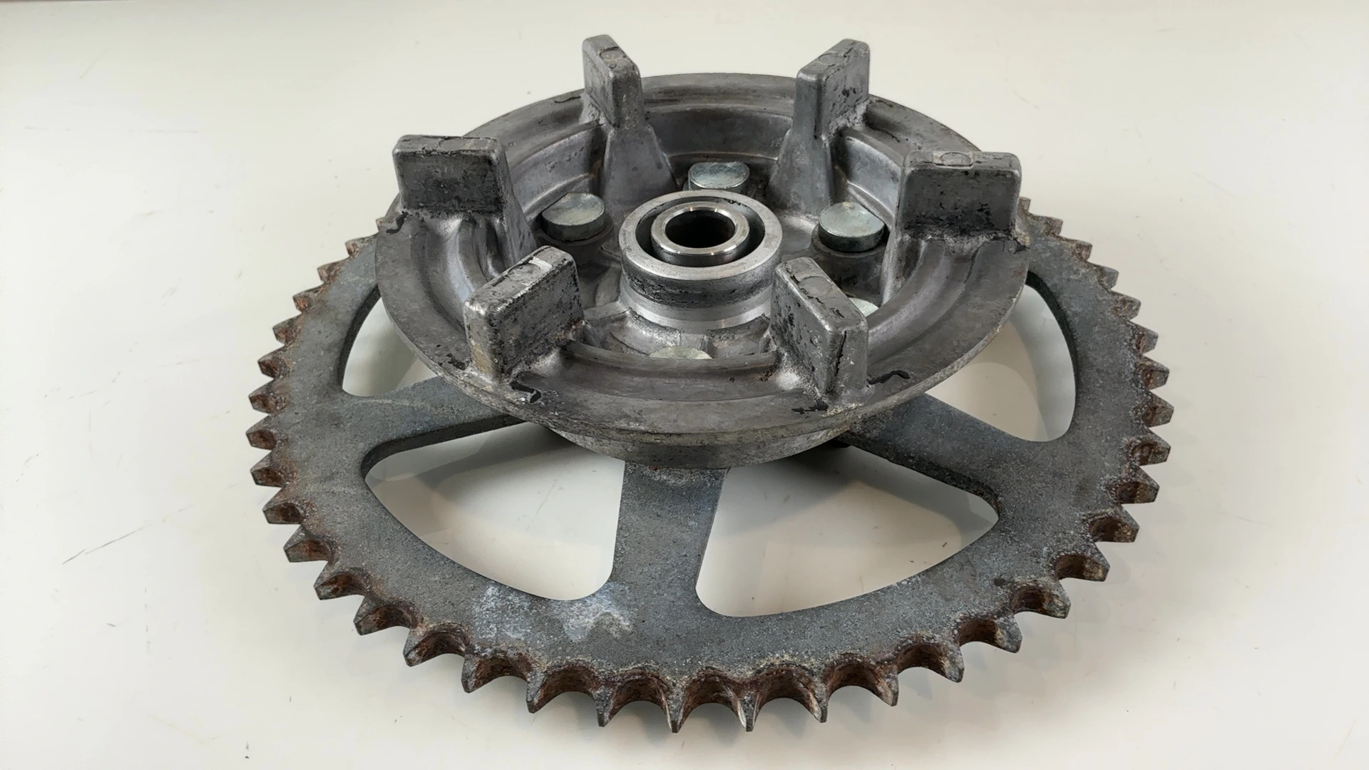 Suzuki Katana GSX1100F 1100 CC Rear Sprocket Carrier Hub 1988-93 OEM 64611-48B00 - Image 7