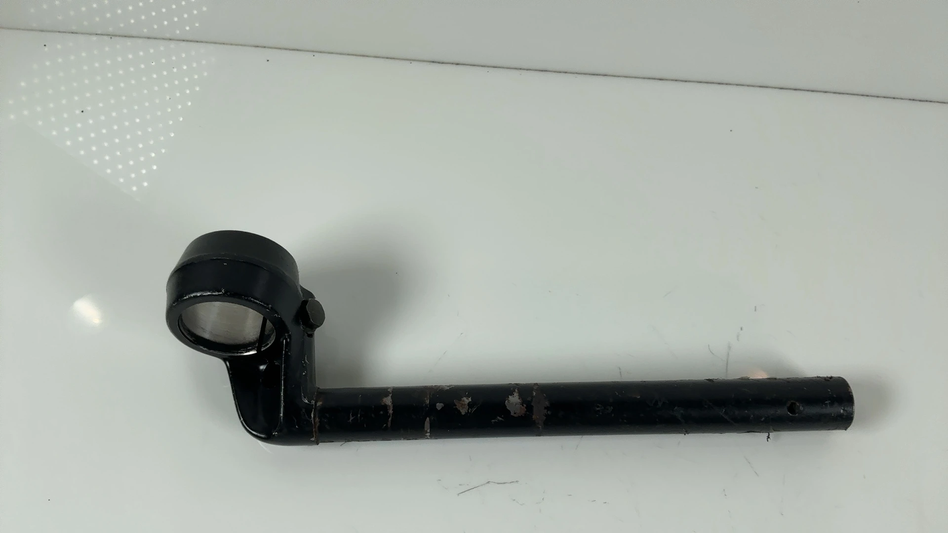 Honda VF500F VF500 500cc Left Handlebar Clip On 1984-1986 OEM 53150-MF2-000 - Image 2