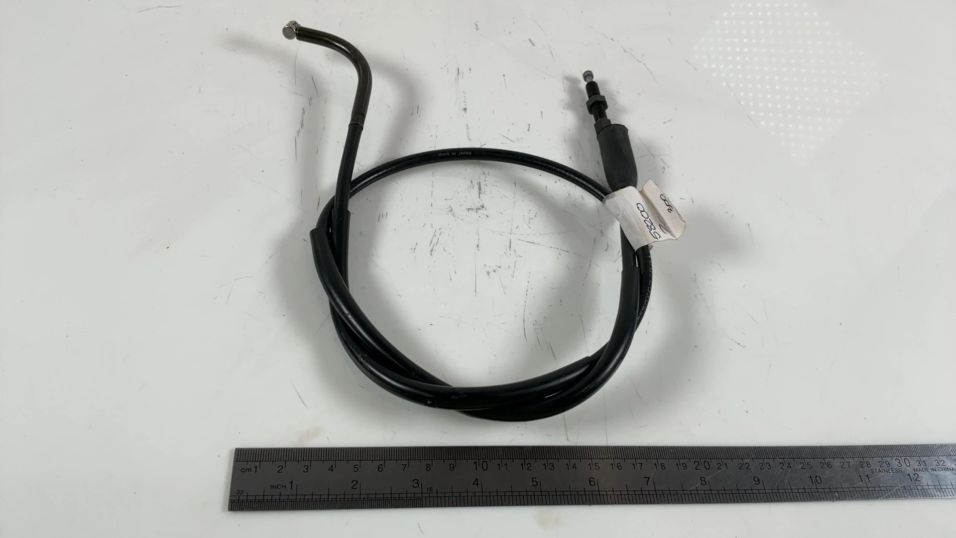 Suzuki GT250 GT380 T250 T305 T350 Clutch Cable 1971-1978 OEM 58200-30X00 - Image 5