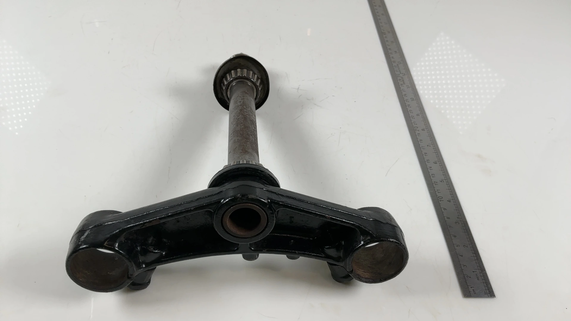 Yamaha FZR400 1WG 400cc Lower Triple Tree Fork Clamp 1986-90 OEM 1WG-23340-01-00 - Image 3