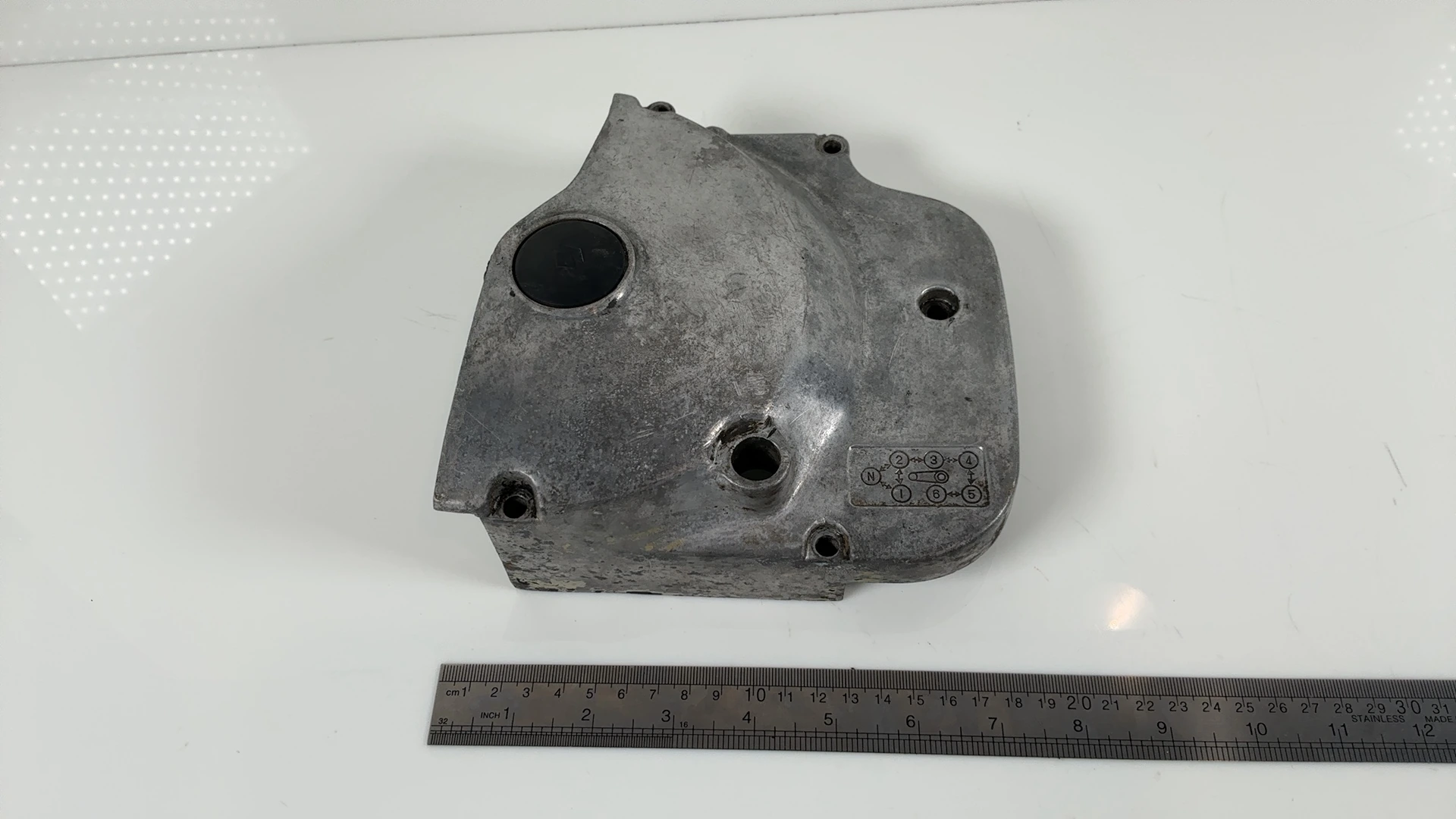 Suzuki GSX250E GSX250 250cc Left Engine Sprocket Cover 1980-1982 OEM 11361-11402