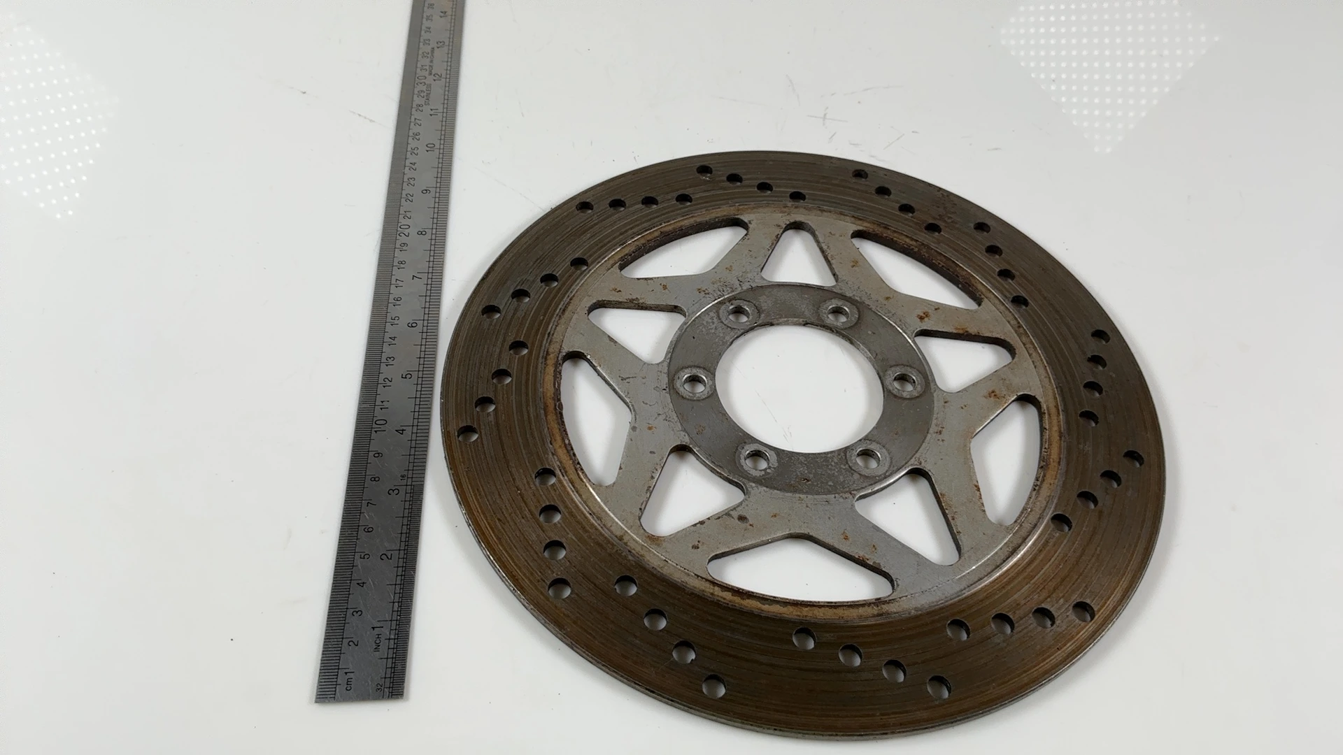 Yamaha TZR125 2RK 125cc Front Brake Disc Rotor 1987 1990 OEM 2TV-25831-01 - Image 4