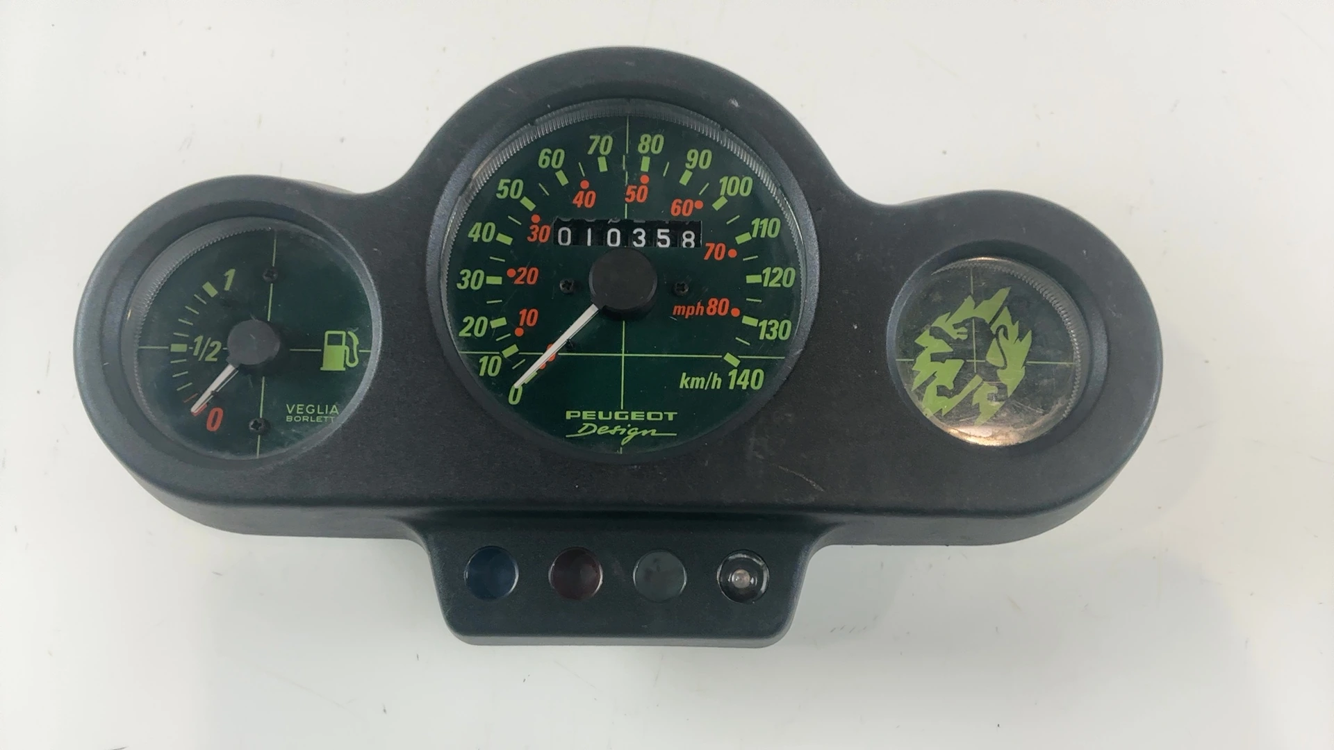 Peugeot Speedfight 1 100 CC Speedometer Gauge Cluster 1997-2000 OEM 738721