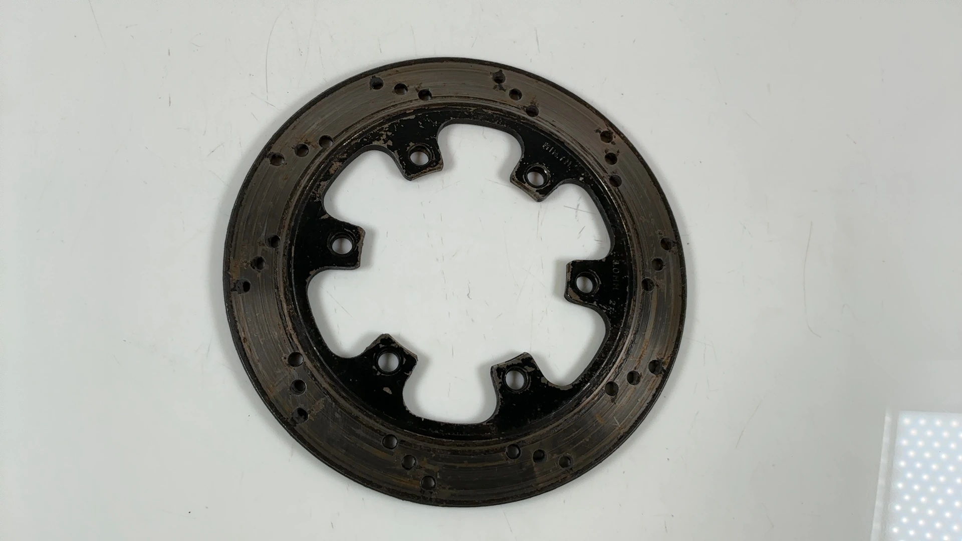 Triumph Sprint 900 900cc Rear Brake Disc Rotor 1993-1998 OEM T2020370 - Image 6