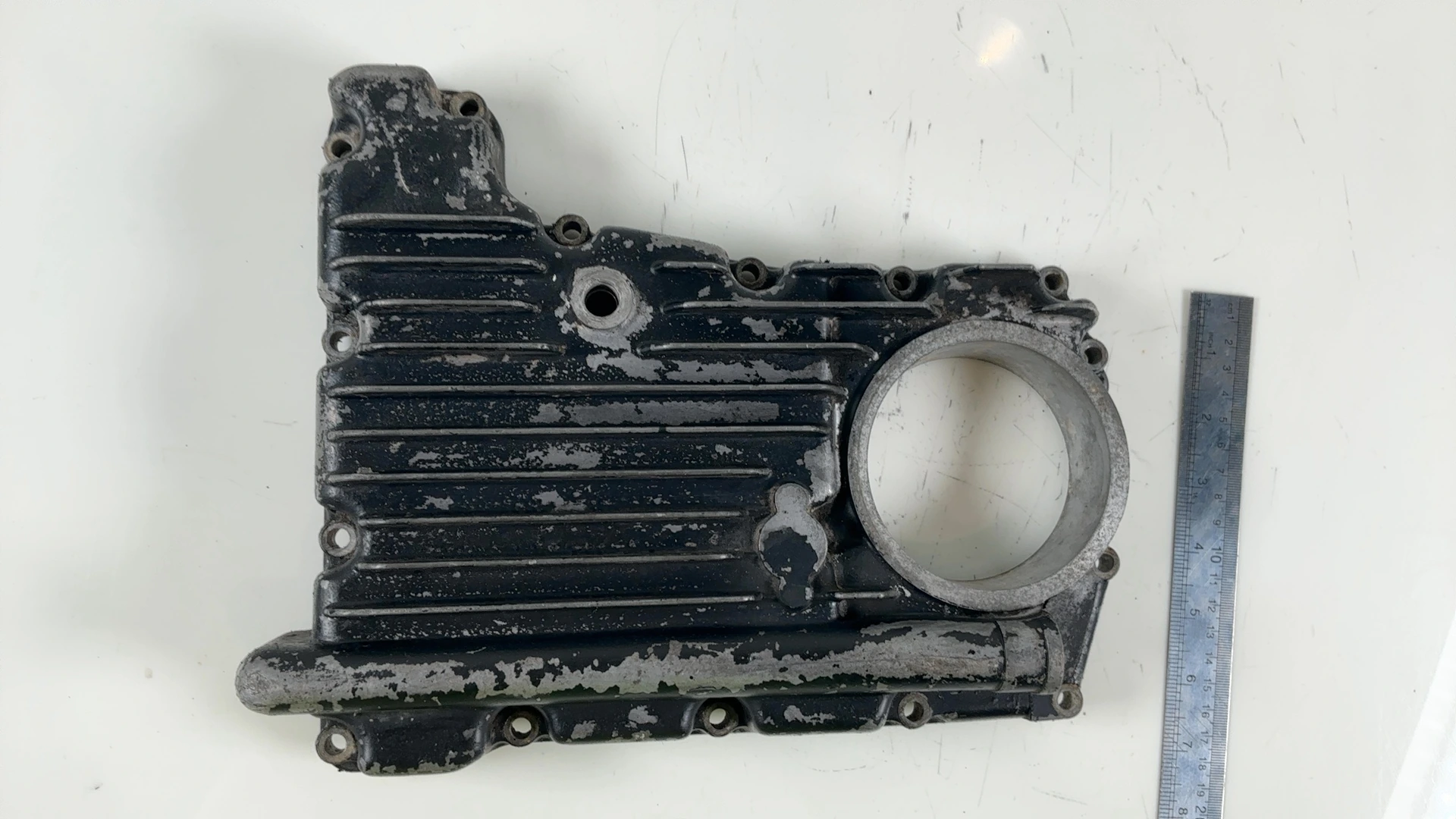 Kawasaki KZ650 Custom CSR LTD 650 Oil Pan Sump 1977-1983 OEM 49034-5011 - Image 3