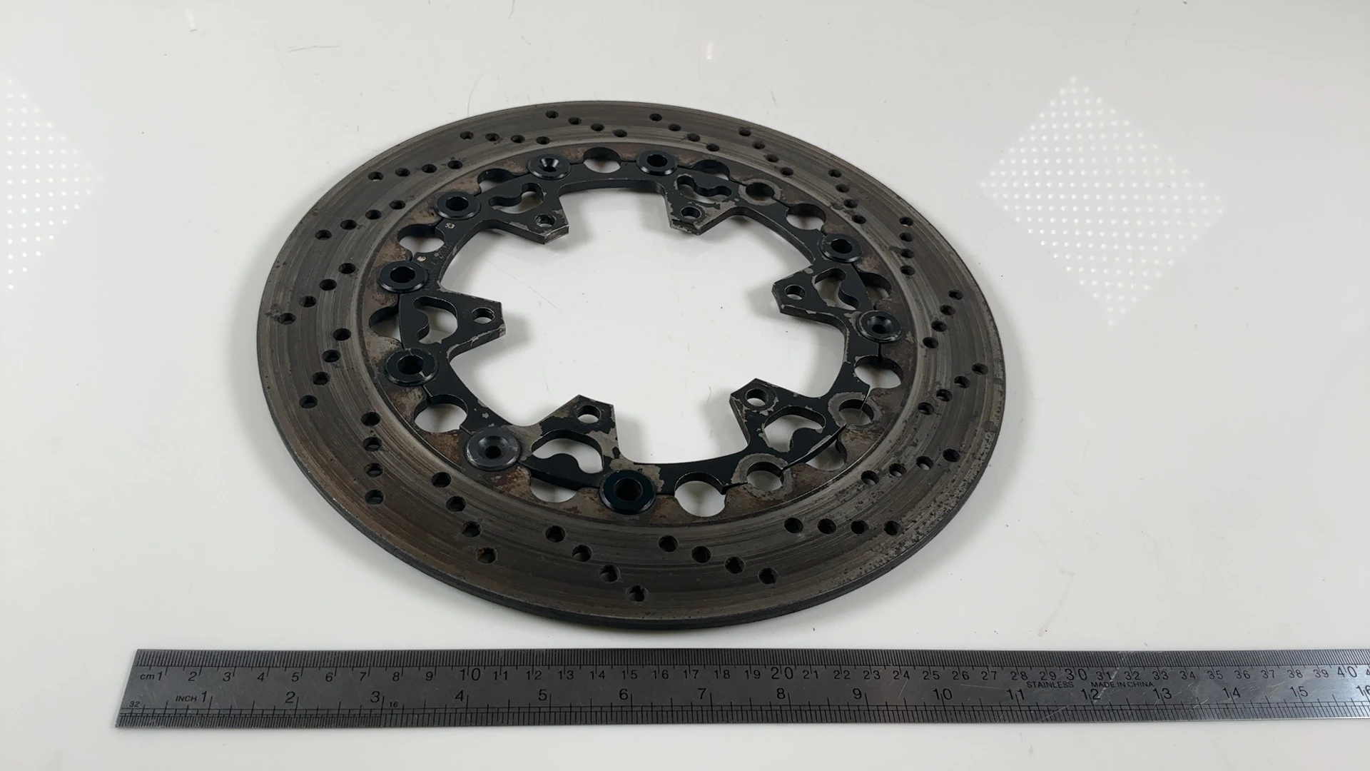 BMW R850R 259R 850cc Front Floating Brake Disc Rotor 1994-2001 OEM 34112331277 - Image 5