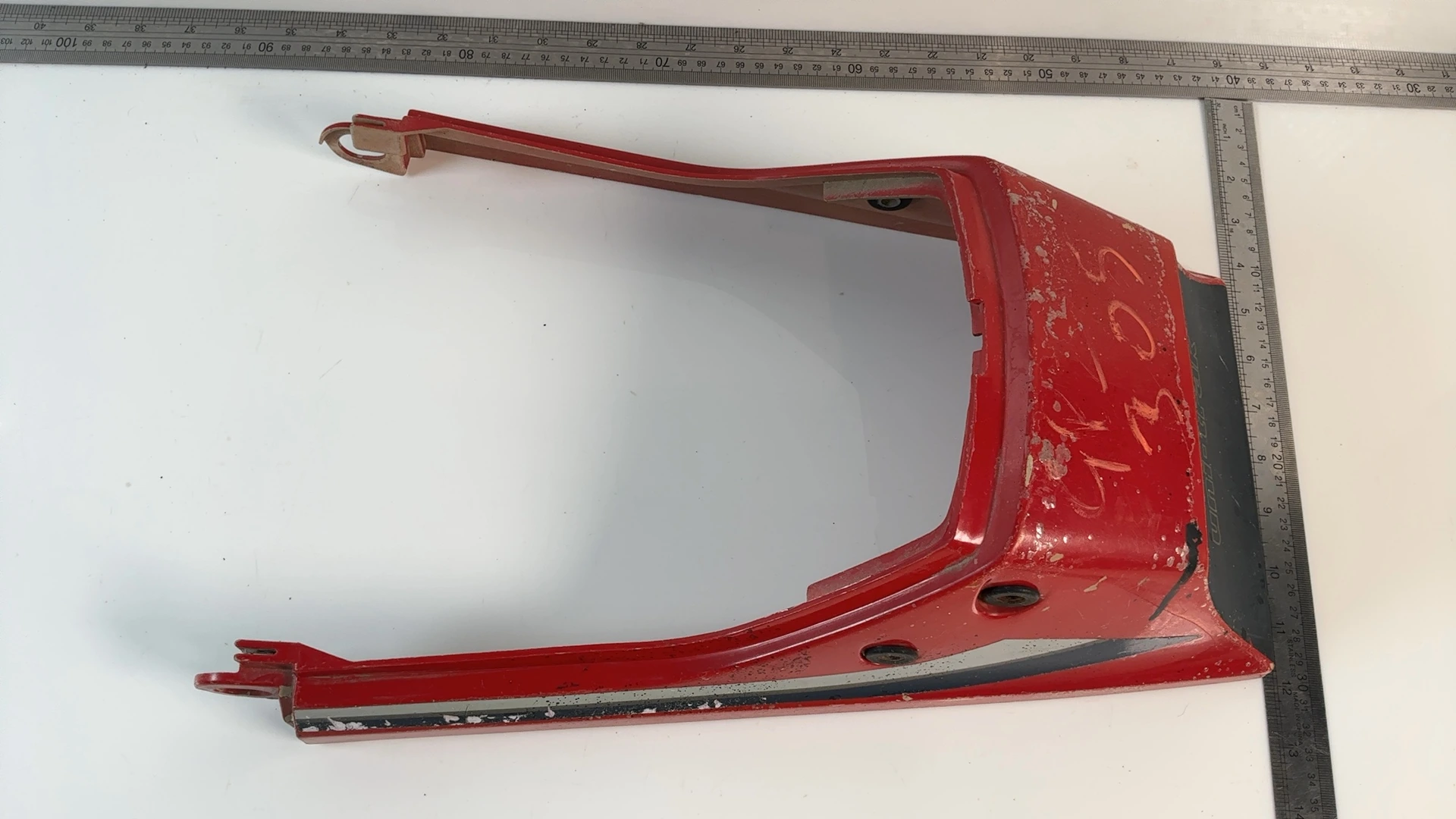 Kawasaki GPz305 EX305B 305cc Rear Tail Cowl Fairing 1983-1991 OEM 14025-1649 - Image 3