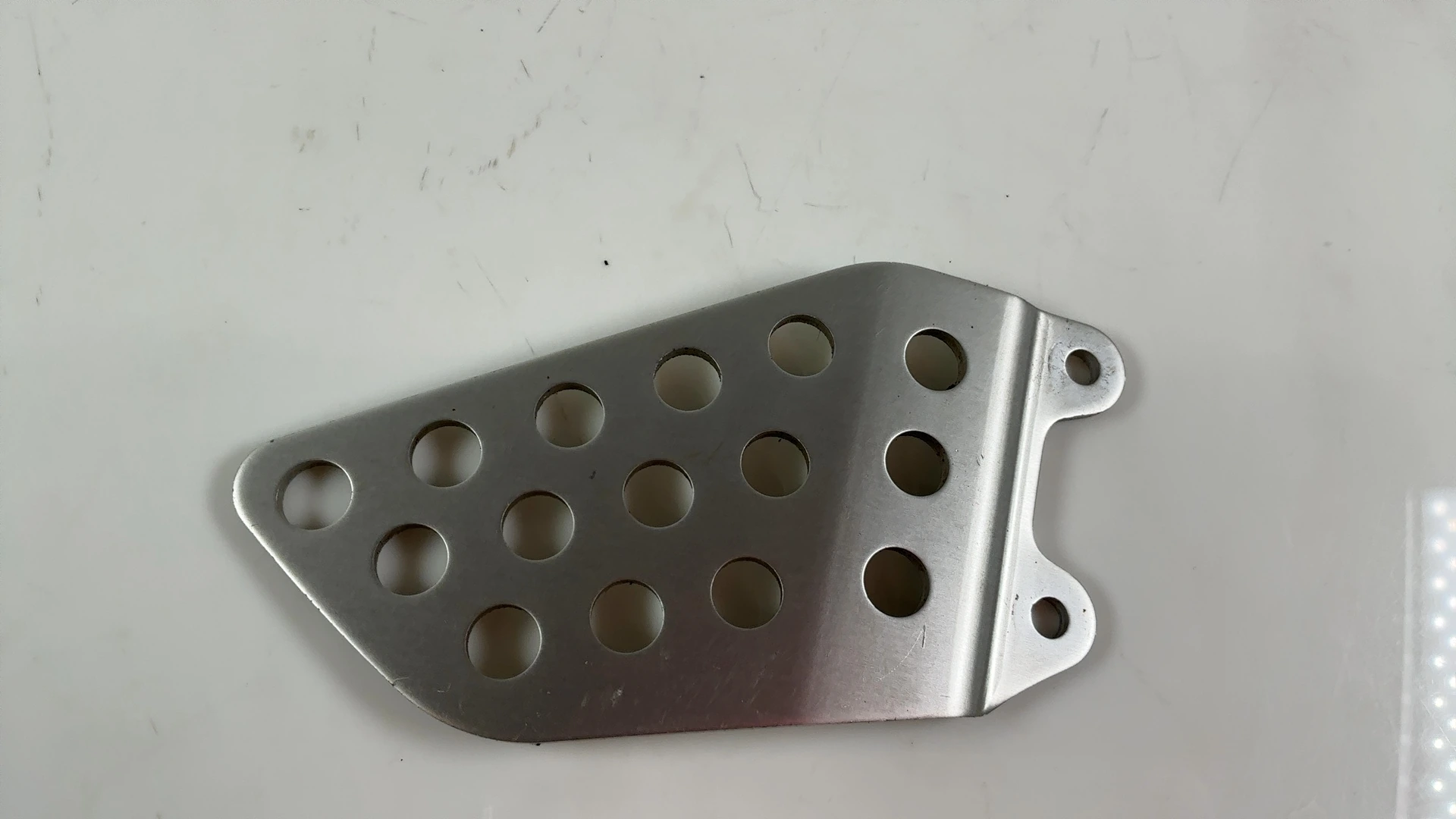 Honda CBR954RR SC50 954cc Right Rearset Step Heel Guard 2002-2003 50607-MCJ-000 - Image 6