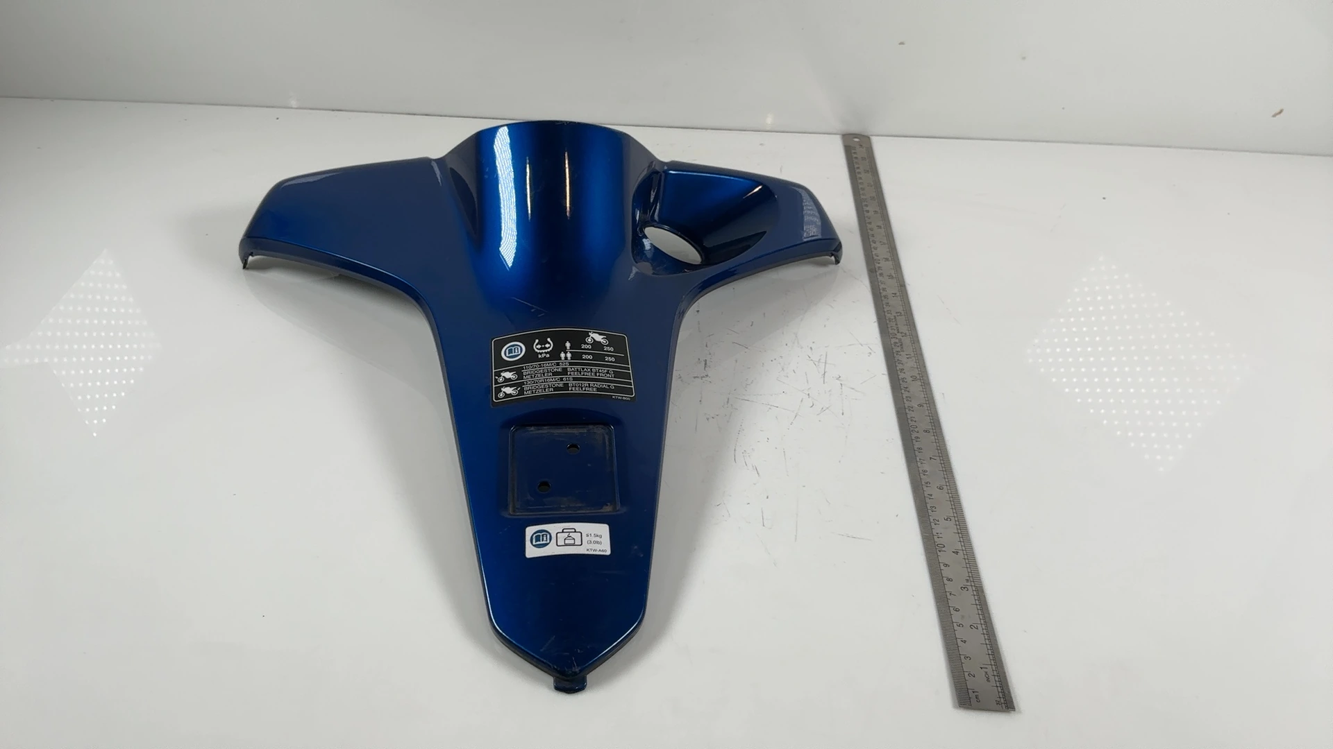 Honda SH300 NF02 300cc Upper Inner Fairing Shield 2011-2014 OEM 81131-KTW-B00 - Image 3