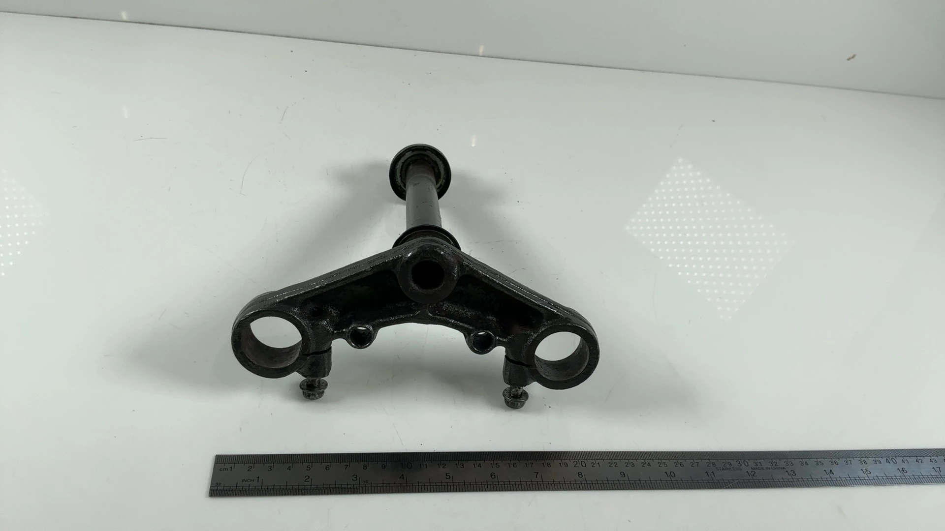 Honda NSR125 JC22 125cc Lower Triple Tree Clamp 1988-2001 OEM 53219-KY4-900 - Image 5