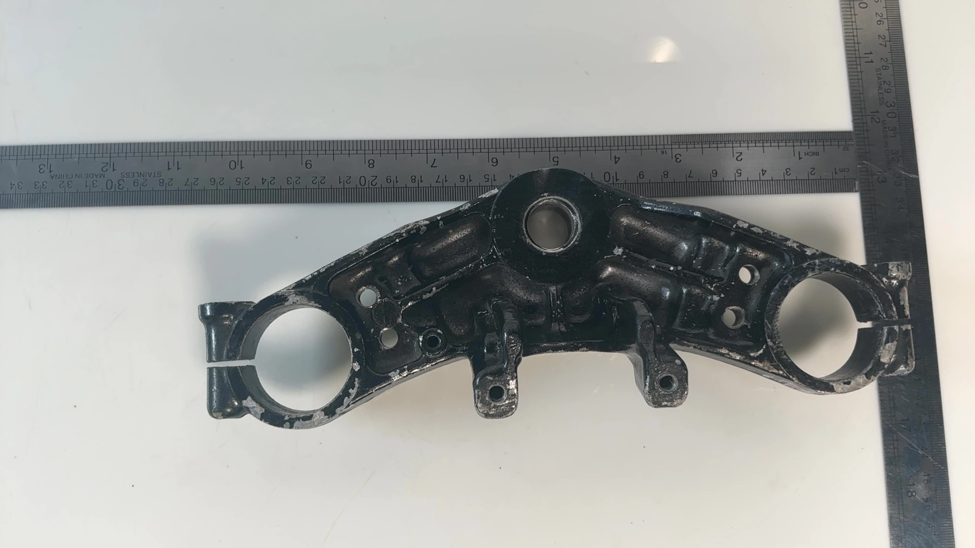Kawasaki Ninja 600R ZX600C 600cc Upper Triple Clamp 1988-1997 OEM 44039-1150 - Image 3