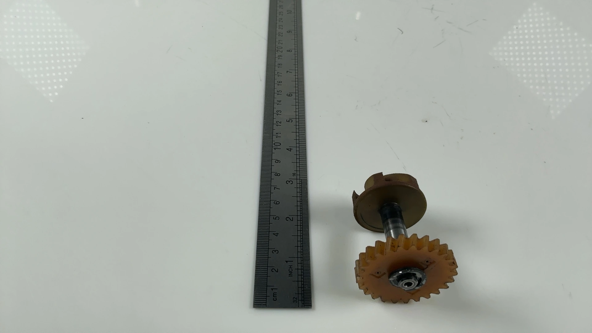Yamaha DT125 RD125 10V 125cc Water Pump Impeller Shaft Gear 1982-84 10V-12459-00 - Image 4