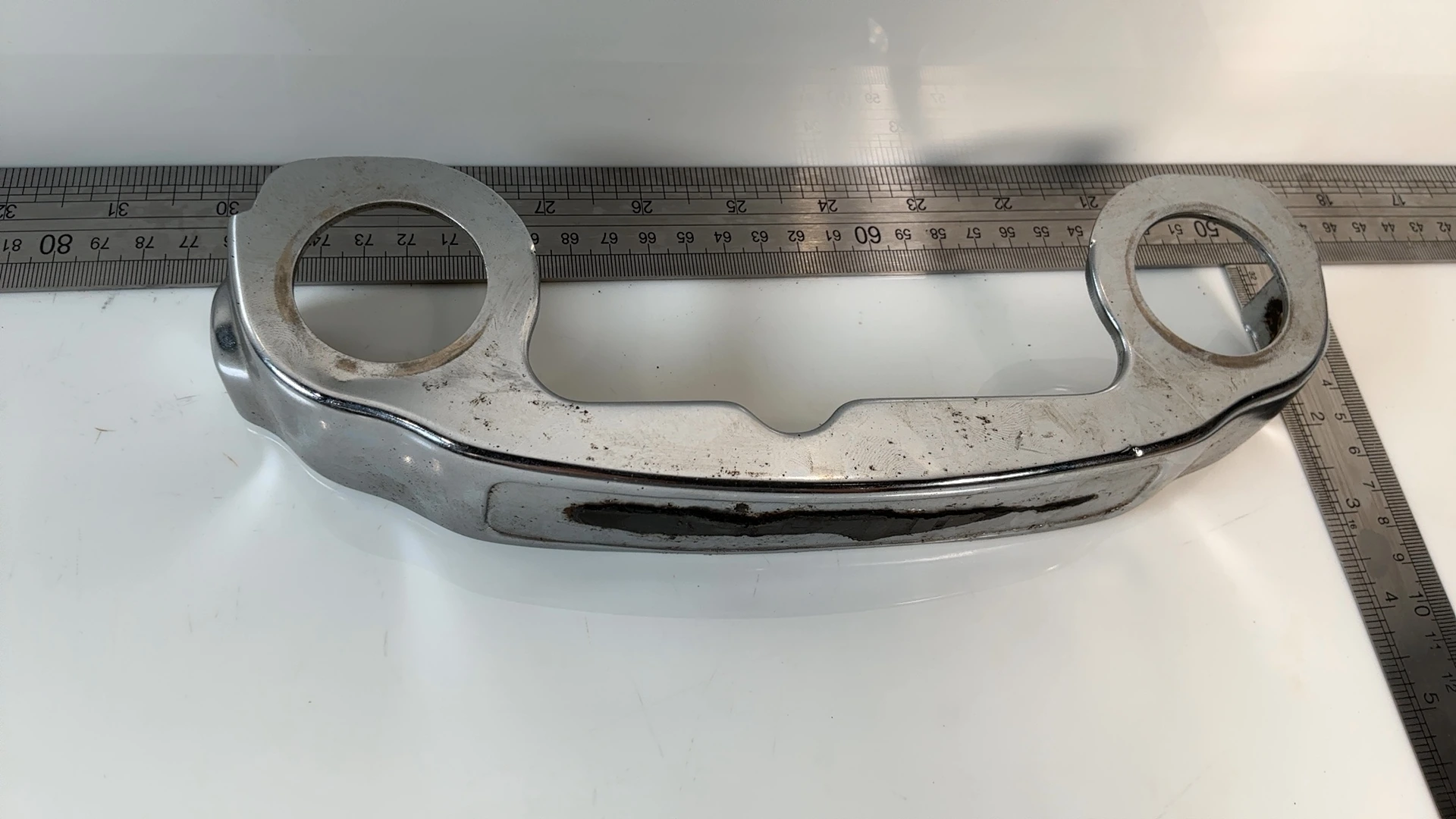 Suzuki GS400 GS450 400CC Front Fork Emblem Trim Cover 1977-1983 OEM 51871-44000 - Image 4