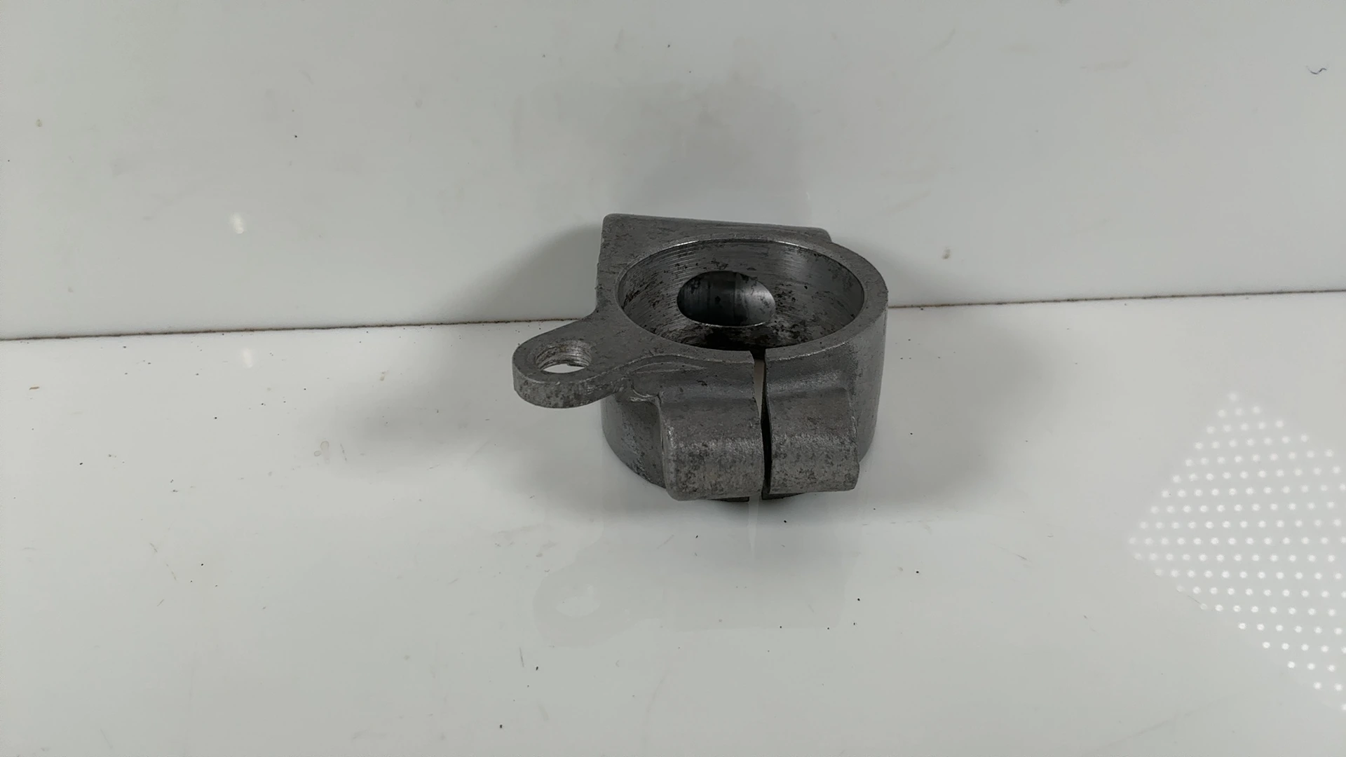 Kawasaki ZXR750 ZX750J 750cc Right Handlebar Holder Clamp 1991-92 OEM 46012-1237 - Image 2