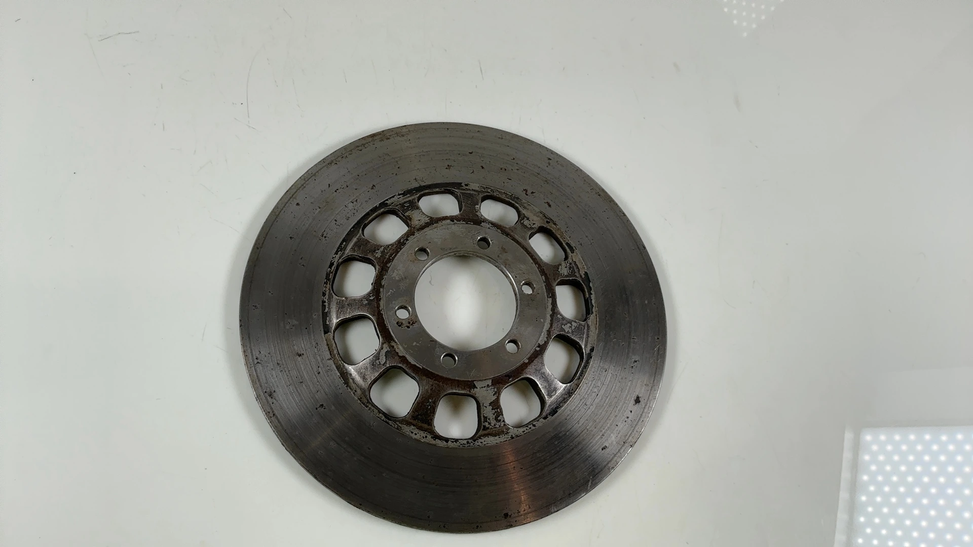 Yamaha XS500 XS 500 500cc Rear Brake Rotor Disc 1977-1979 OEM 1J3-25831-50-00 - Image 6