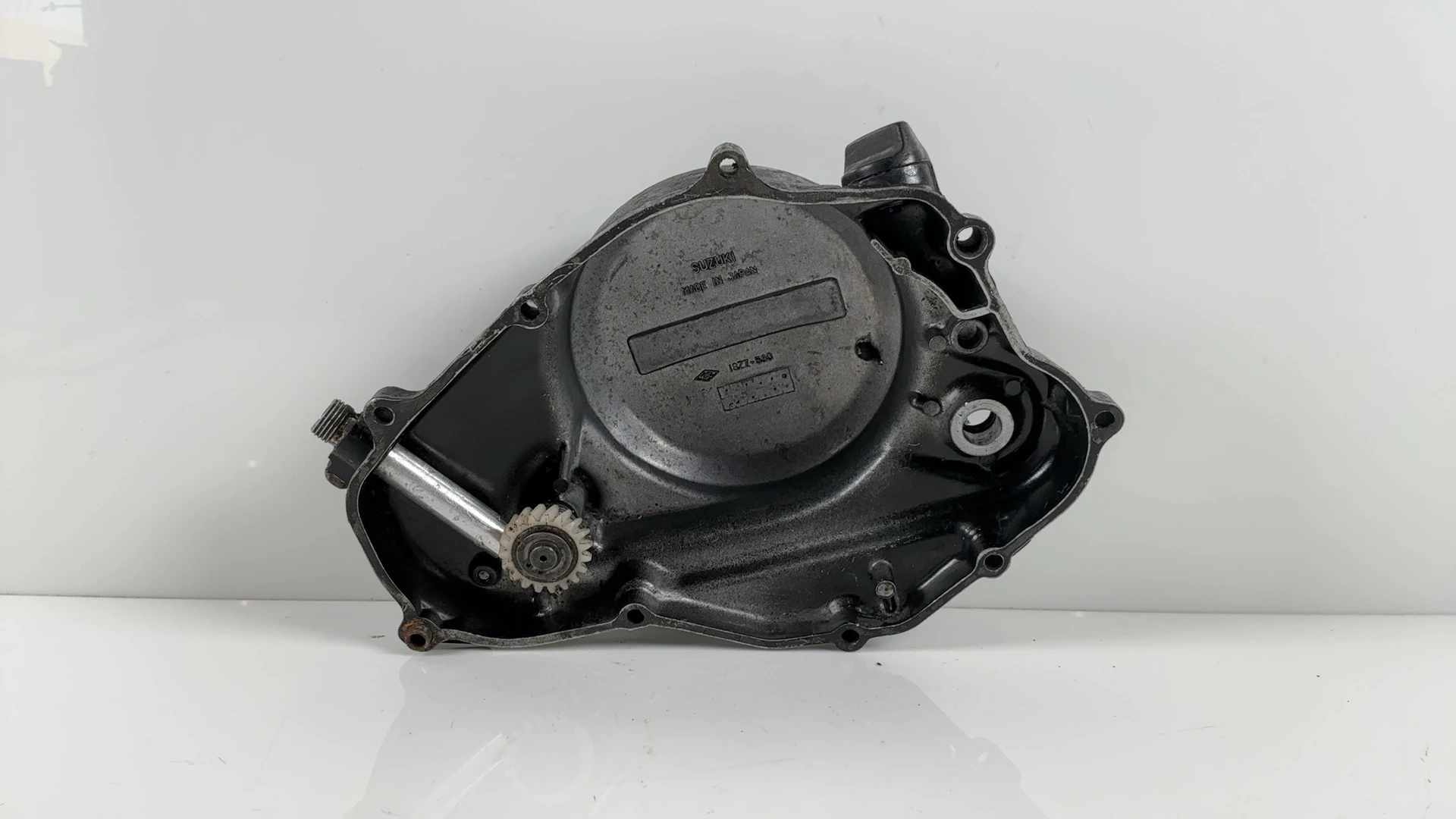 Suzuki TS50X 50cc Engine Clutch Cover 1984-2000 OEM 11340-14101 - Image 2