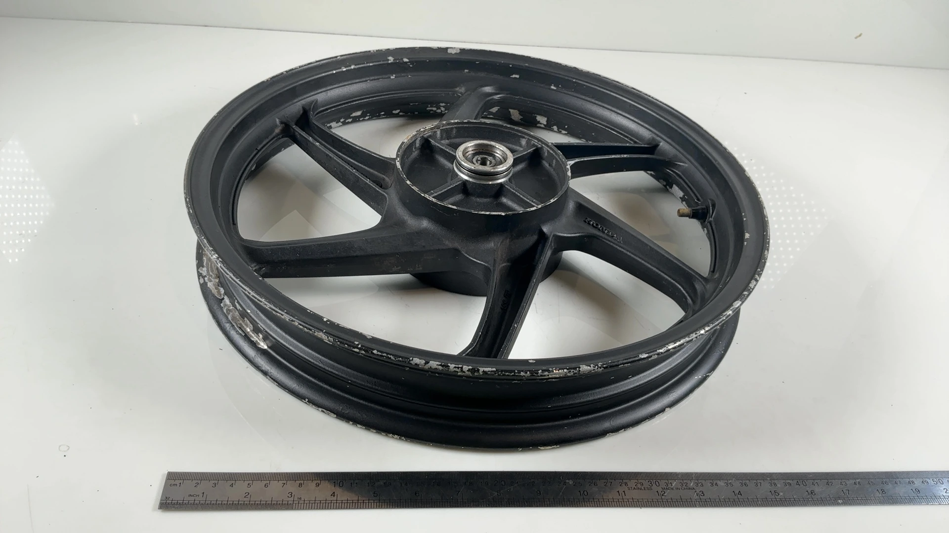 Honda CBF 125 JC40 125cc Rear Wheel Rim 2009-2015 OEM 42650-KWF-900ZA - Image 5