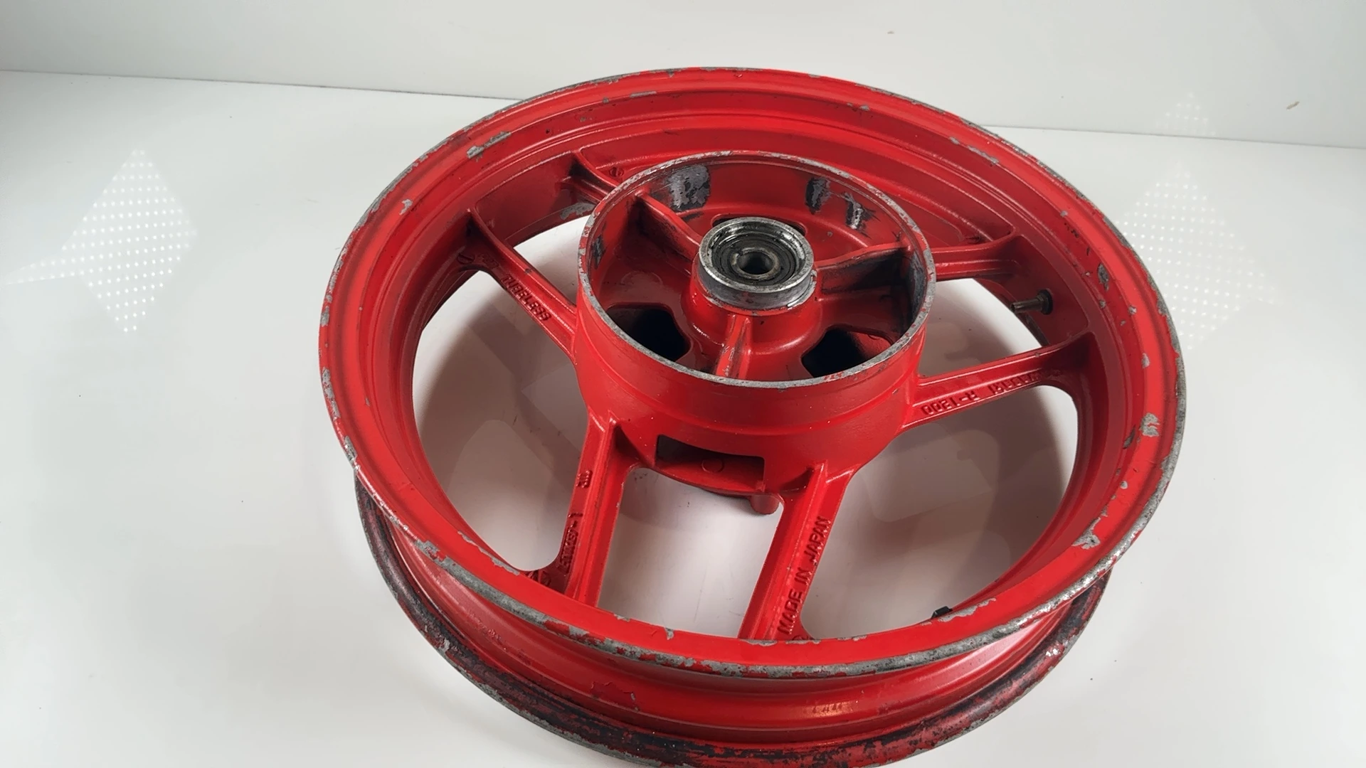 Kawasaki GPX750R ZX750F 750cc Rear Wheel Rim 1986-1990 OEM 41073-1323-21 - Image 10