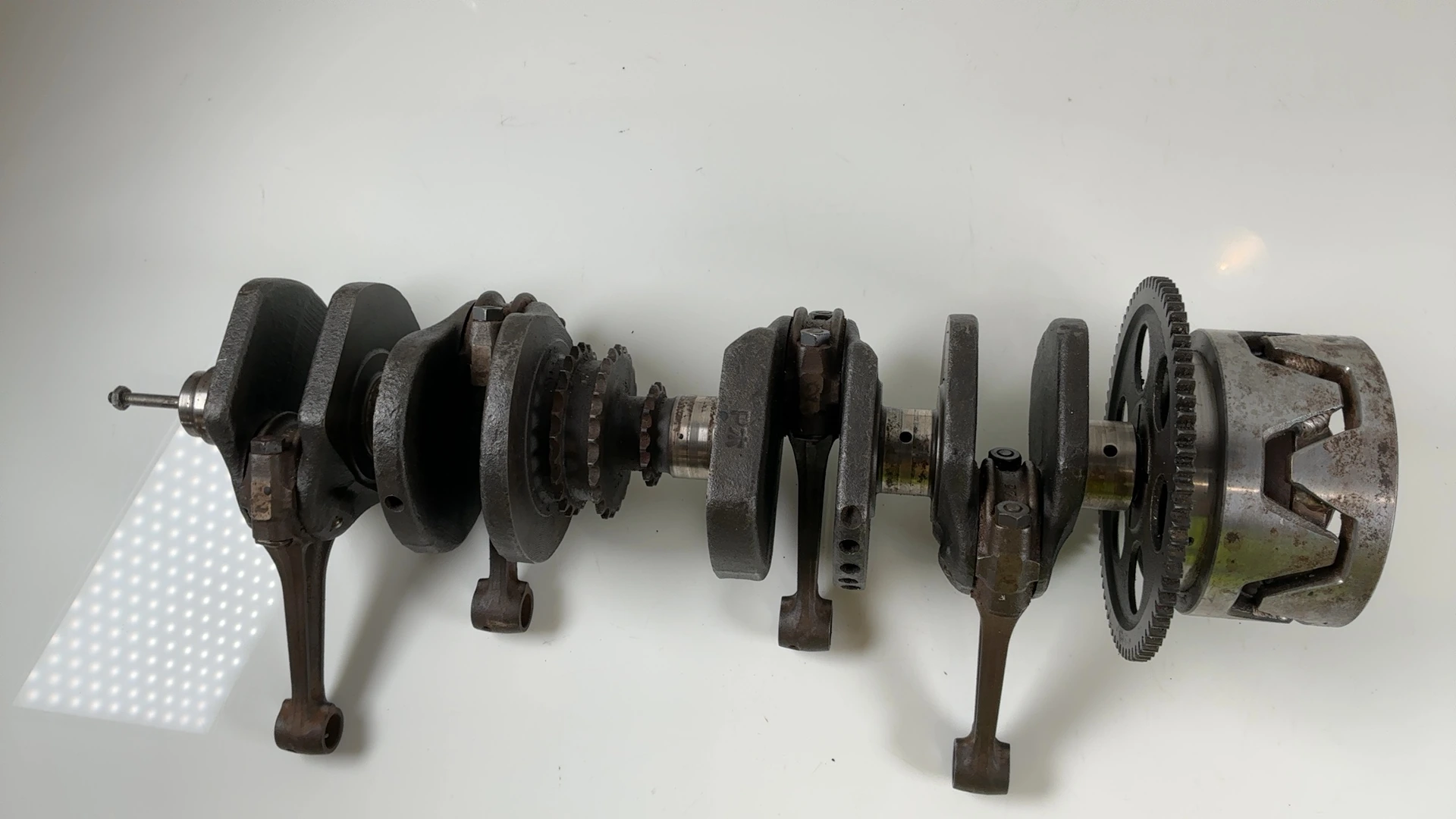 Honda CB750 Four CB750K 750cc Crankshaft 1969 1970 OEM 13000-300-050 LM - Image 2