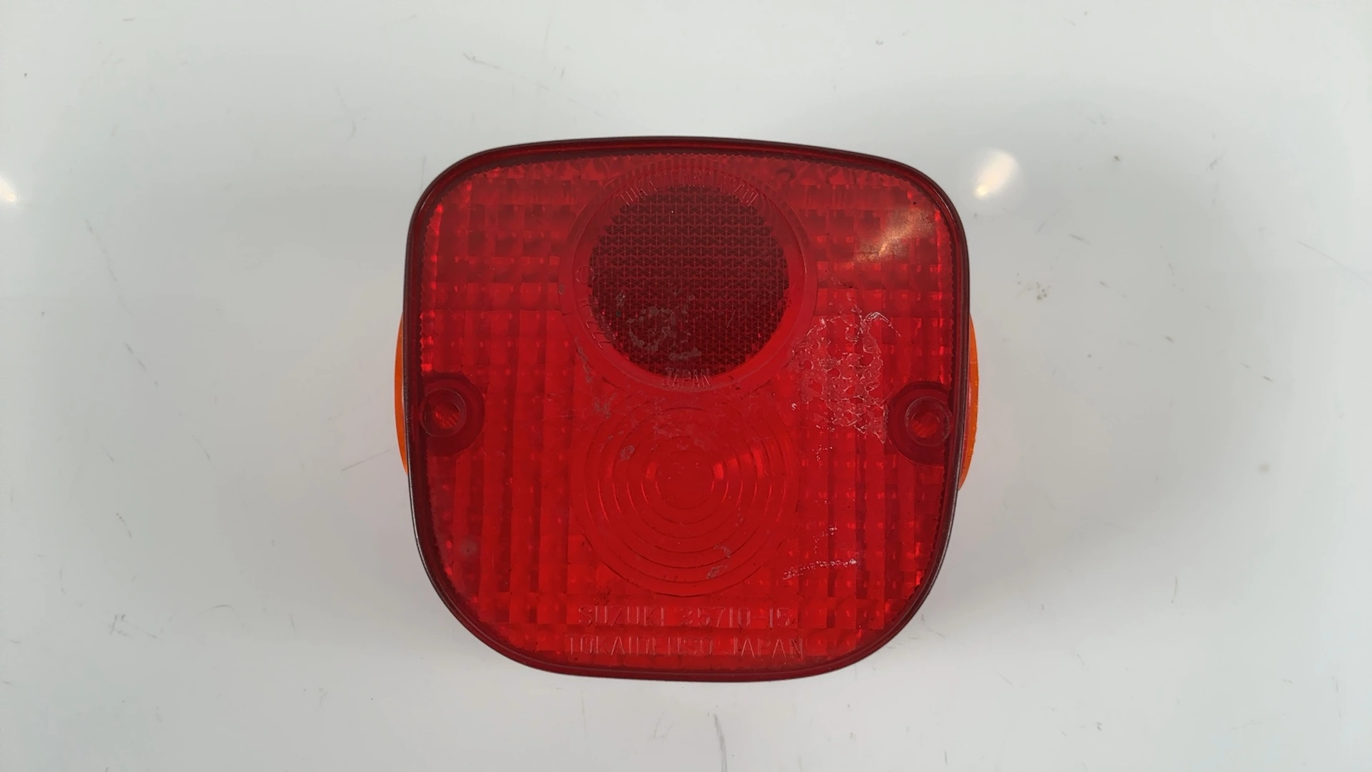 Suzuki TS125 125 Tail Light Lens 1970-1980 OEM 35712-35012 - Image 2