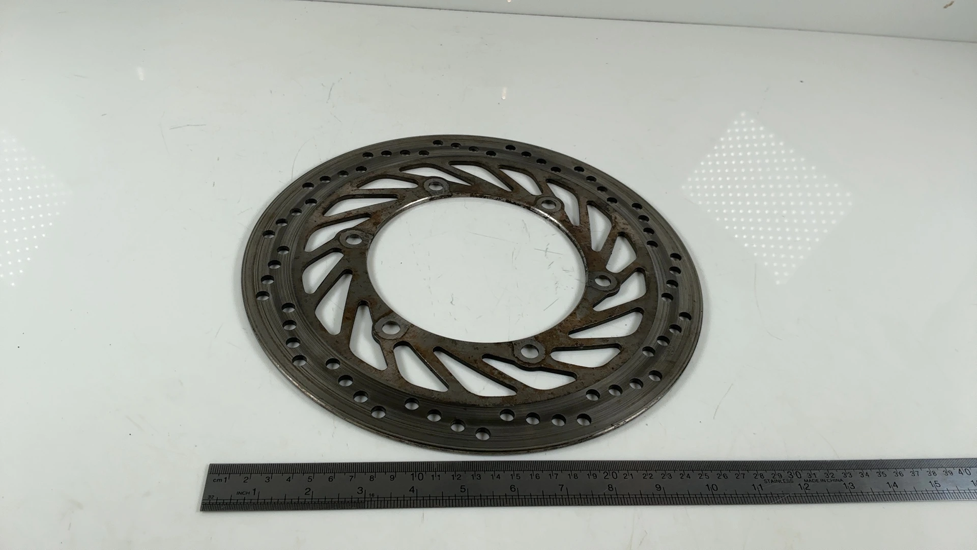 Honda CBR1000F SC24 1000cc Front Brake Disc Rotor 1993-2000 OEM 45251-MS2-010 - Image 5