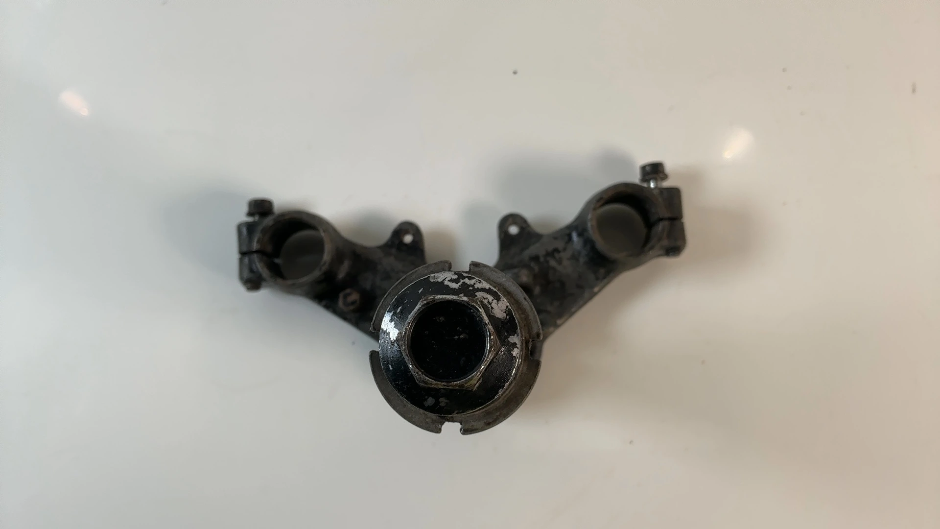 Yamaha DT125 DT 125 125cc Lower Triple Clamp Yoke 1974 1975 OEM 437-23340-00-33 - Image 6