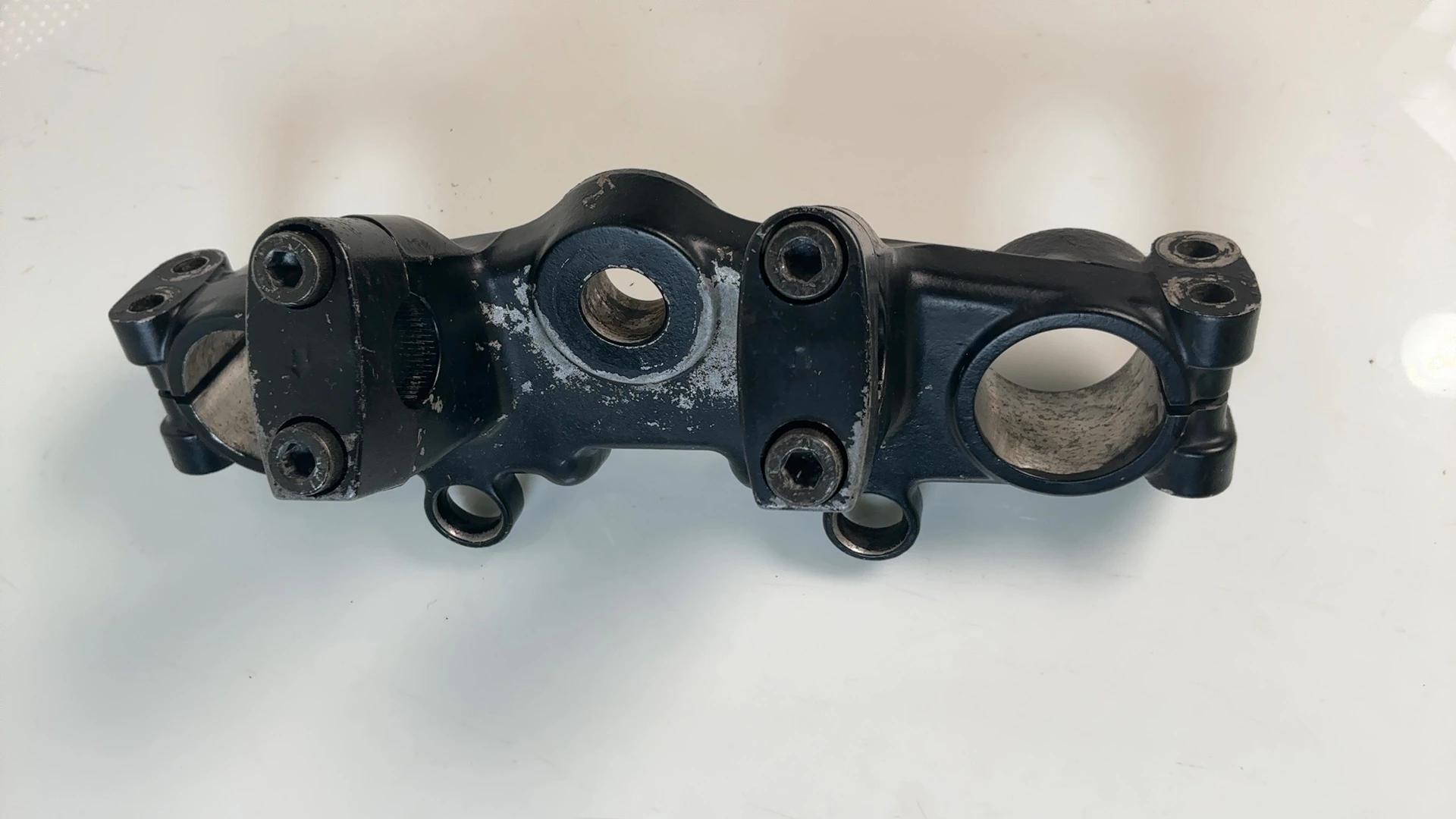 Kawasaki KLR650 KL650A Upper Triple Tree Clamp Yoke 1987-2007 OEM 44039-1160 - Image 6