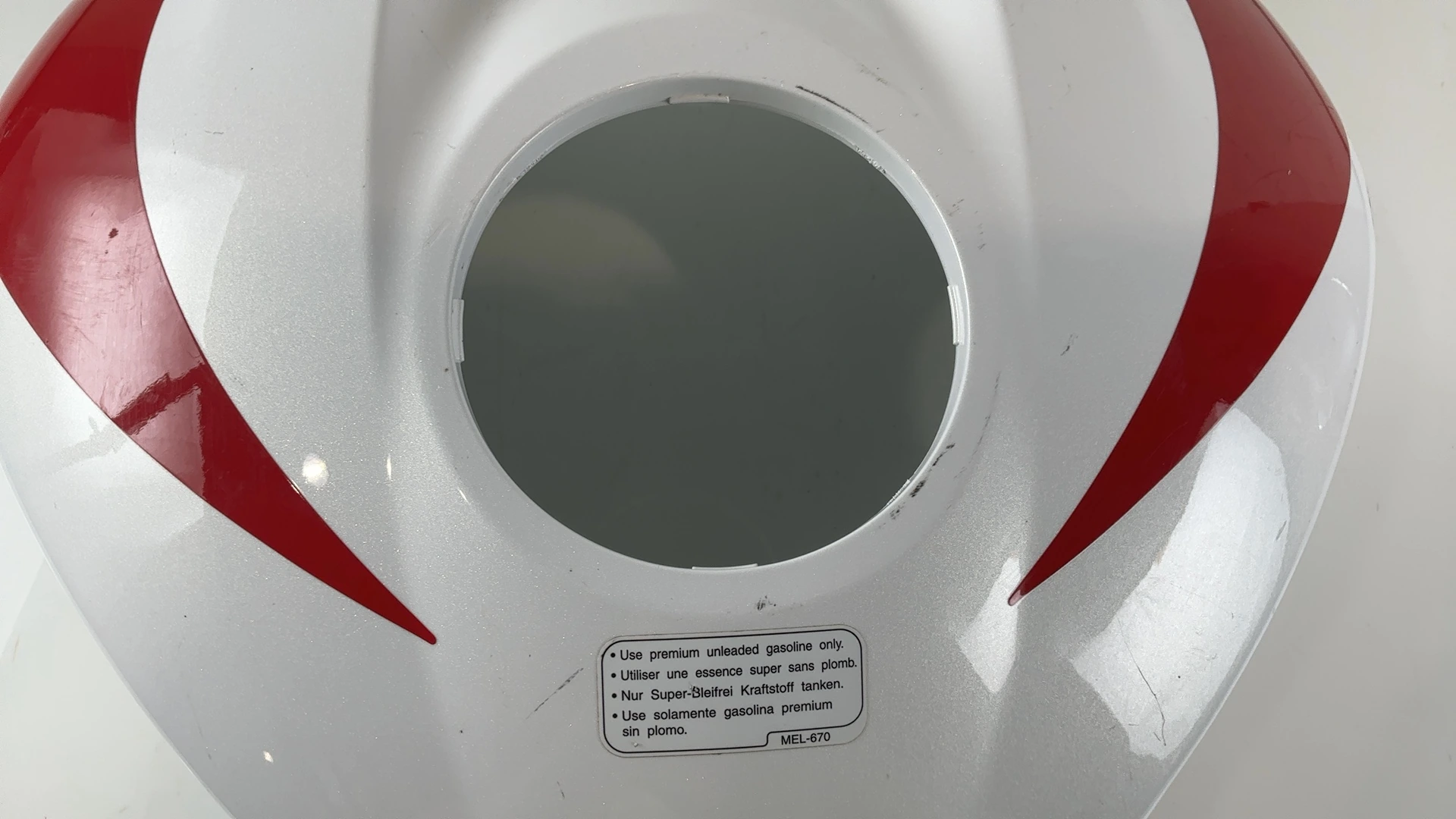 Honda CBR600RR PC40 600cc Fuel Tank Cover 2007-2012 OEM 83150-MFJ-A40 - Image 10