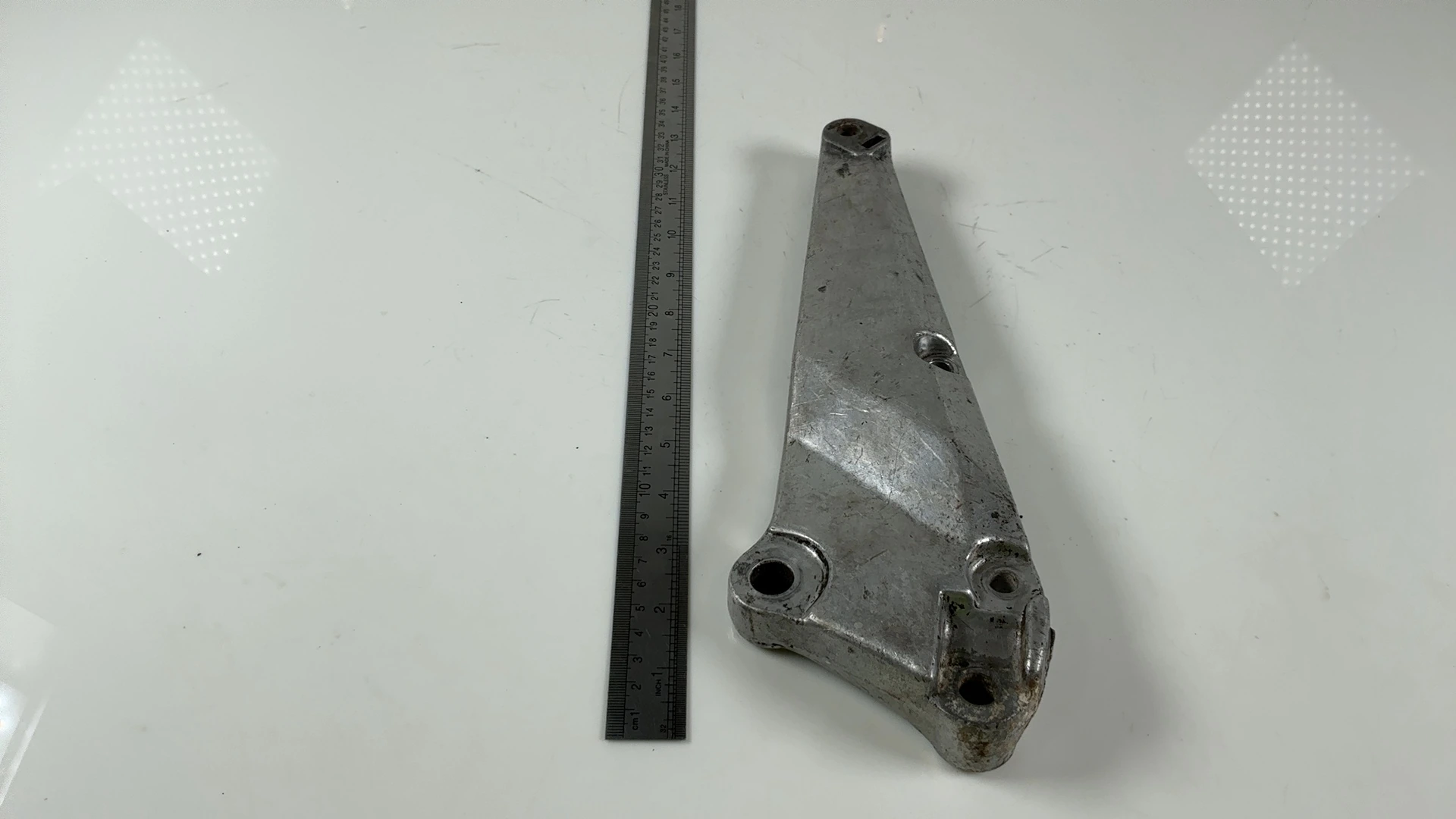 Honda CB250N Super Dream 250cc Left Footrest Bracket 1978-1984 OEM 50700-443-611 - Image 4