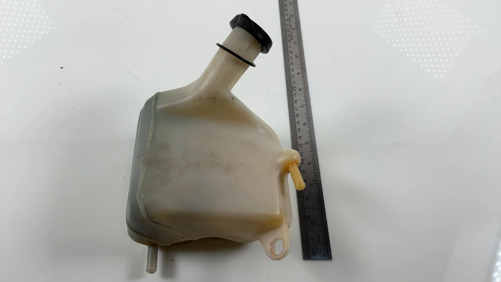 Honda NTV Revere RC33 650 Coolant Overflow Reservoir Tank 1988-1997 19101MS9000 - Image 2