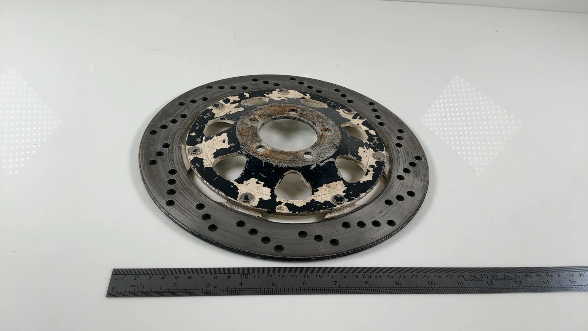 Suzuki GSXR750 GR75A 750cc Front Brake Disc Rotor 1985-1987 OEM 59220-27A00 - Image 5