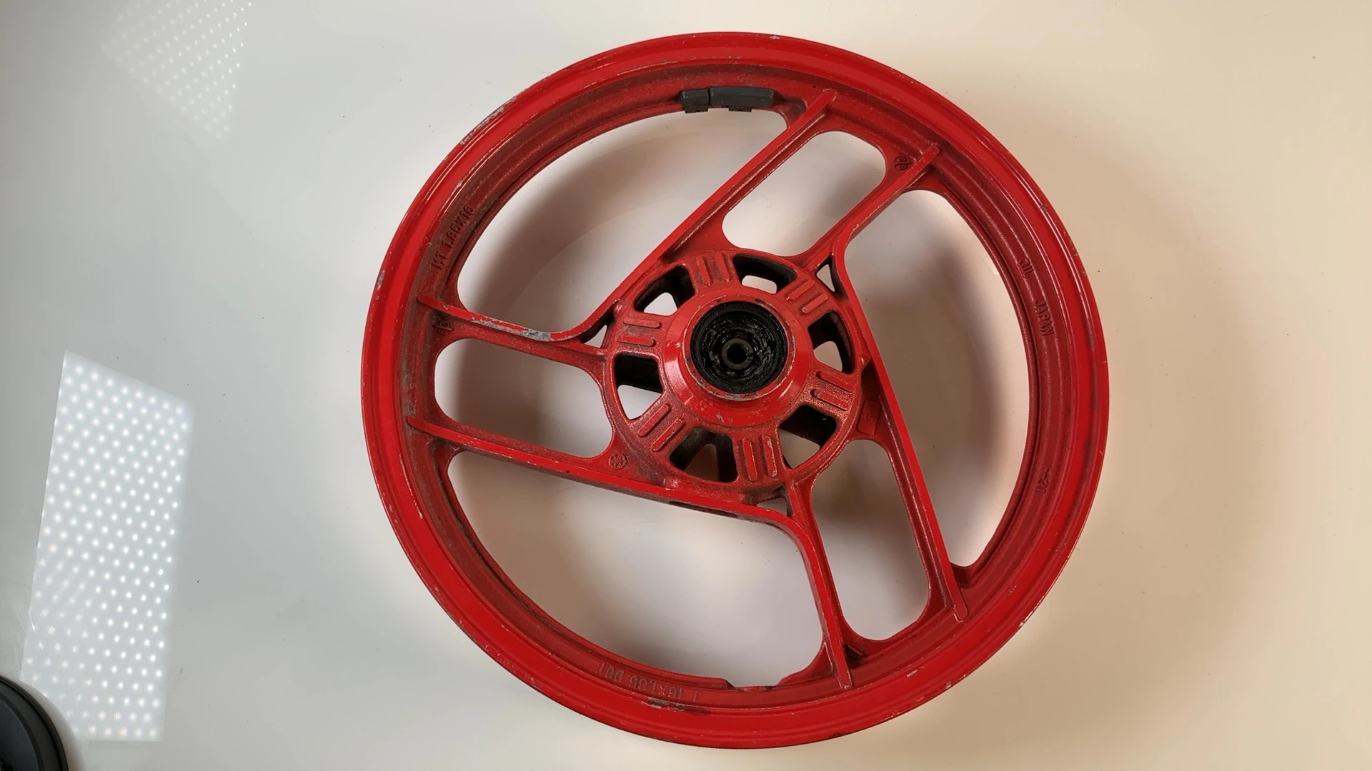 Yamaha TZR125 2RJ 125cc Front Wheel Rim 1987-1992 OEM 2HK-25168-00-FH - Image 2