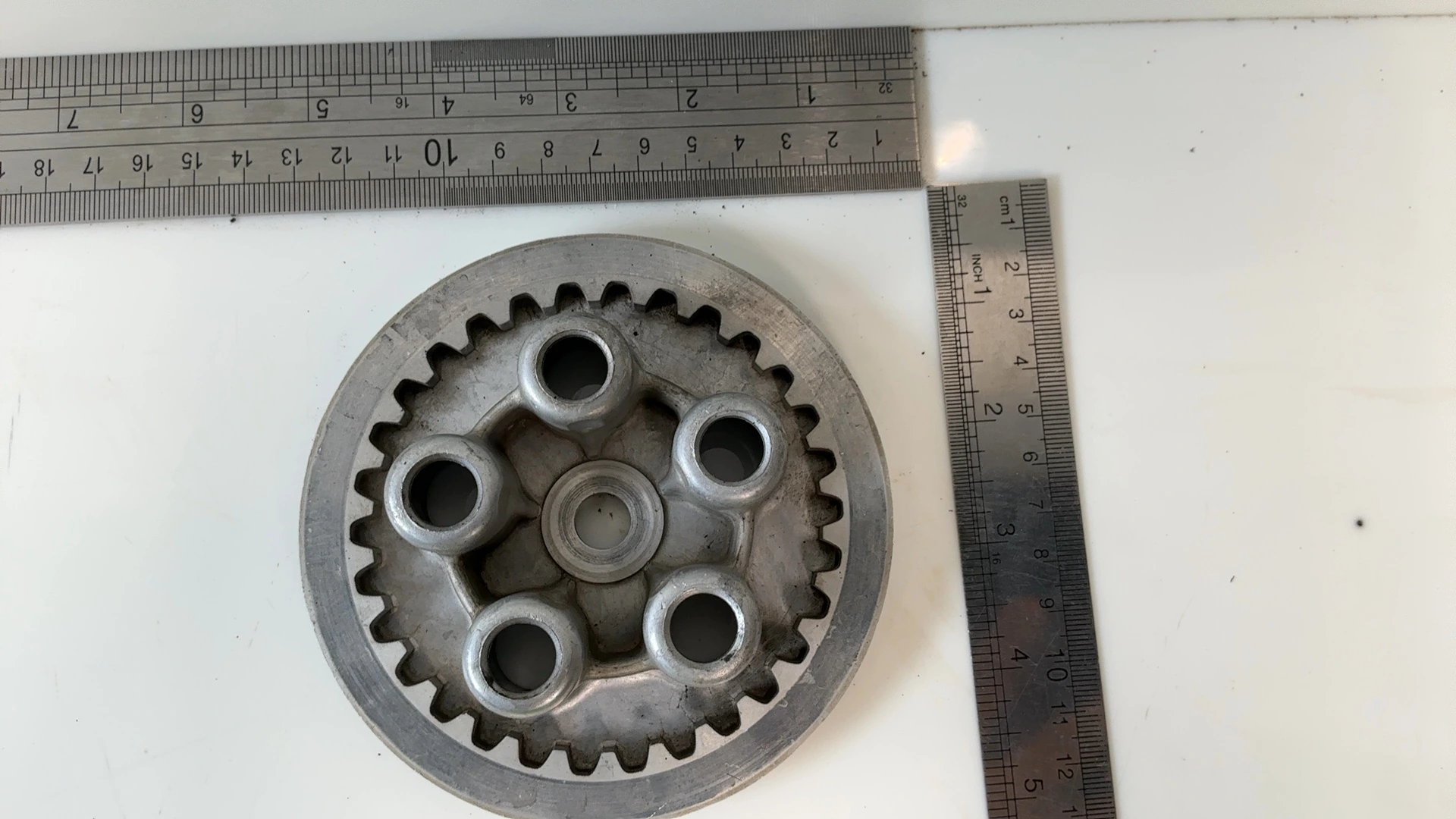 Suzuki RM80 RM 80 80cc Clutch Pressure Plate 1978 1979 OEM 21462-46000 - Image 3