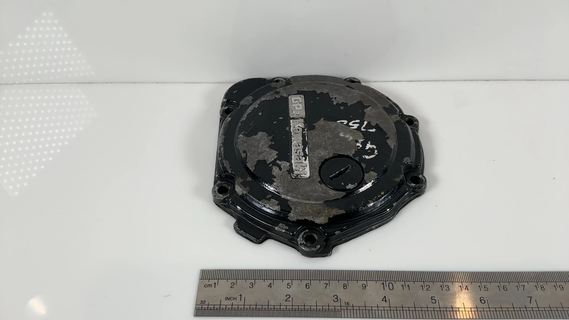 Kawasaki GPZ1000RX ZX1000A Left Engine Pickup Timing Cover 1986-1988 14024-1721 - Image 2