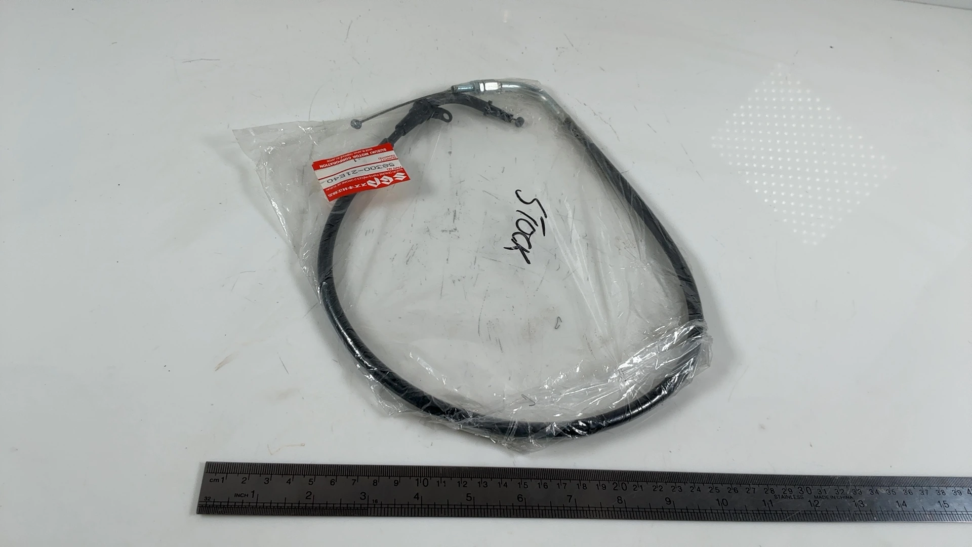 Suzuki RF600R RF900R 600cc 900cc Throttle Cable 1993-1997 OEM 58300-21E40 - Image 5