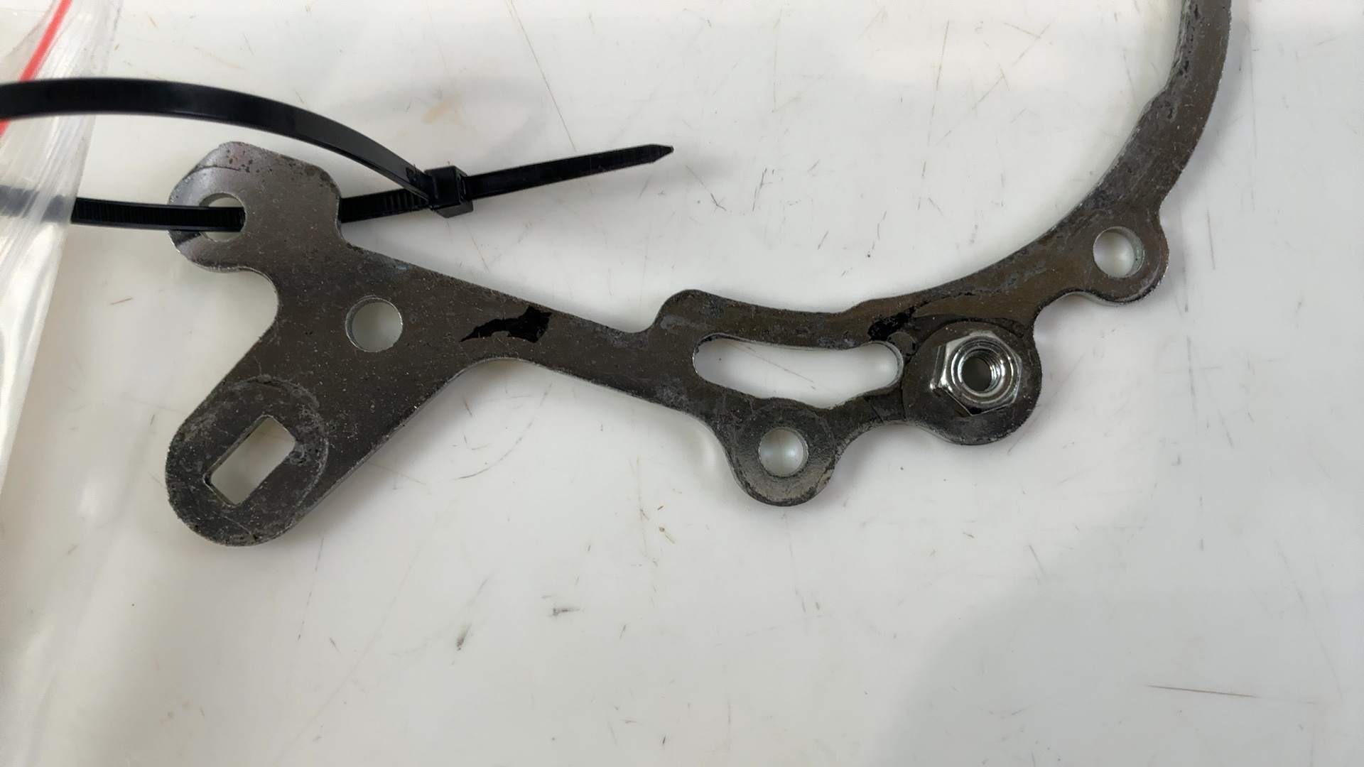 Aprilia RSV4 RR Factory Tuono V4 Front Sprocket Bracket Chain Guide 09-26 858923 - Image 5