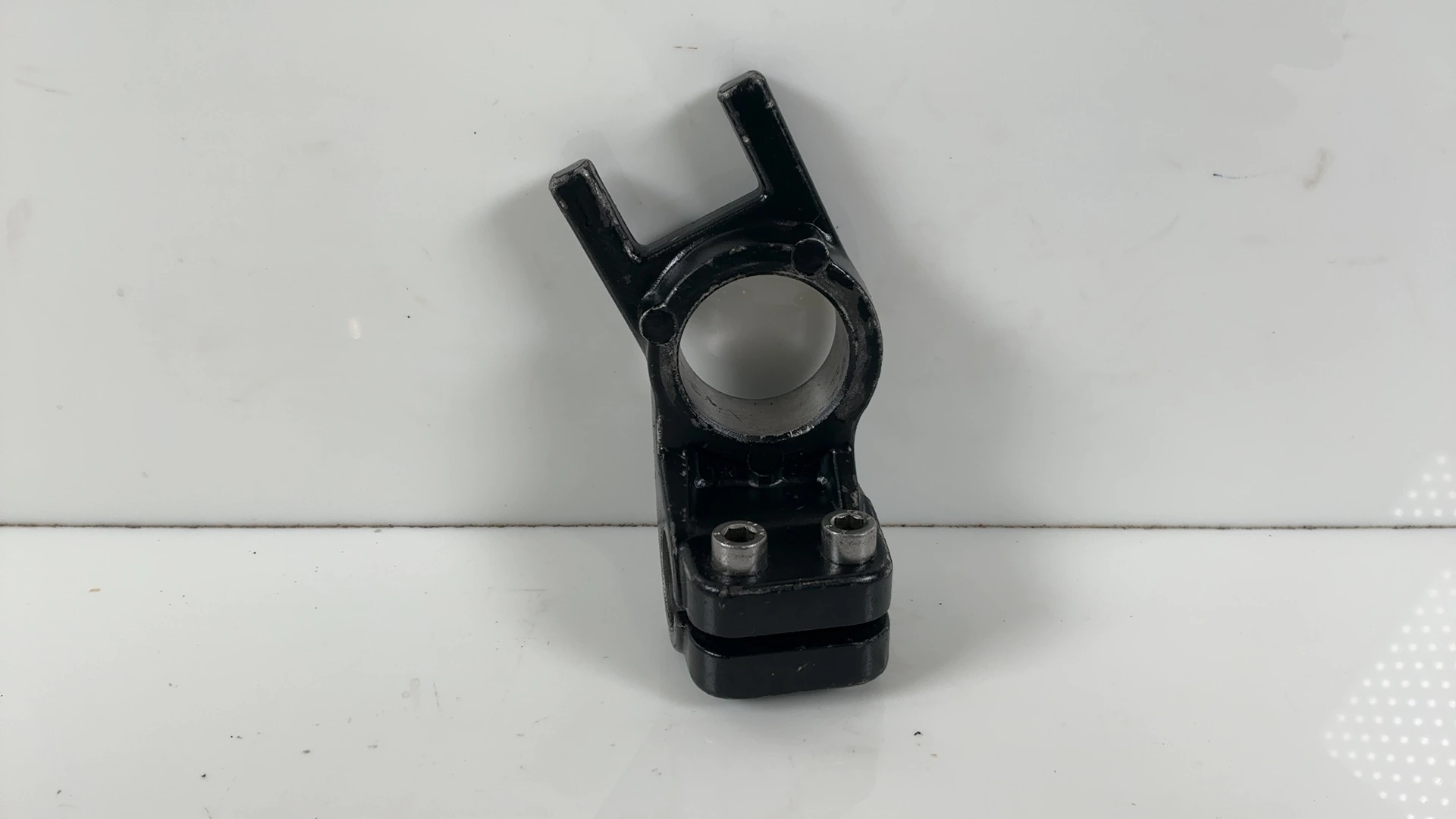 Kawasaki GPz750 ZX750A 750cc Left Handlebar Clipon Holder 1983-85 OEM 46012-1033 - Image 1