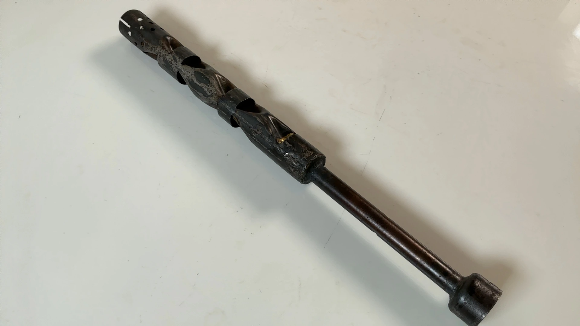 Suzuki Invader T200 200cc Exhaust Muffler Baffle 1968-1969 OEM 14510-10001 - Image 4