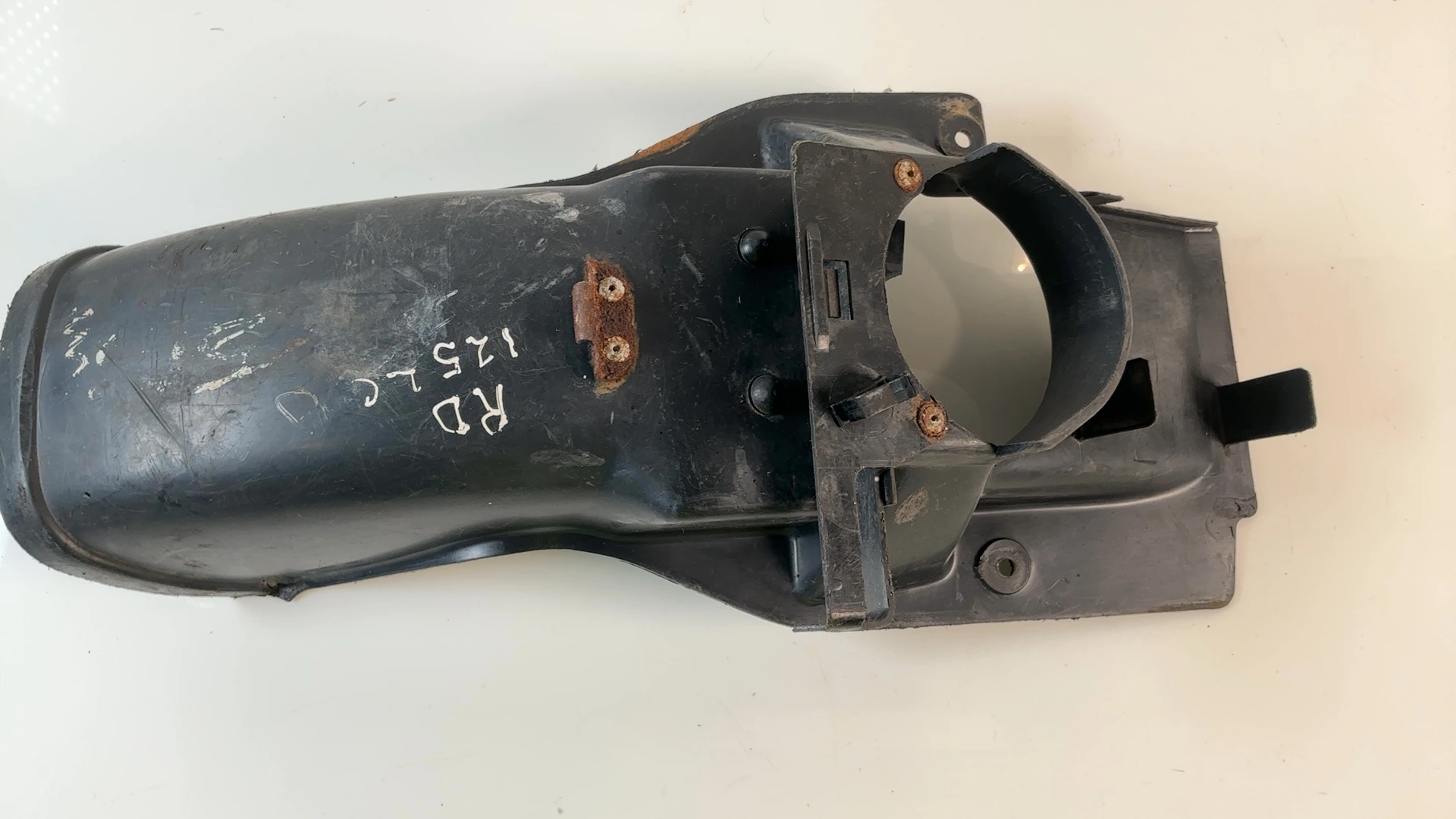 Yamaha RD125LC 10W 125cc Rear Inner Mudguard Fender 1982-1987 OEM 10W-21620-00