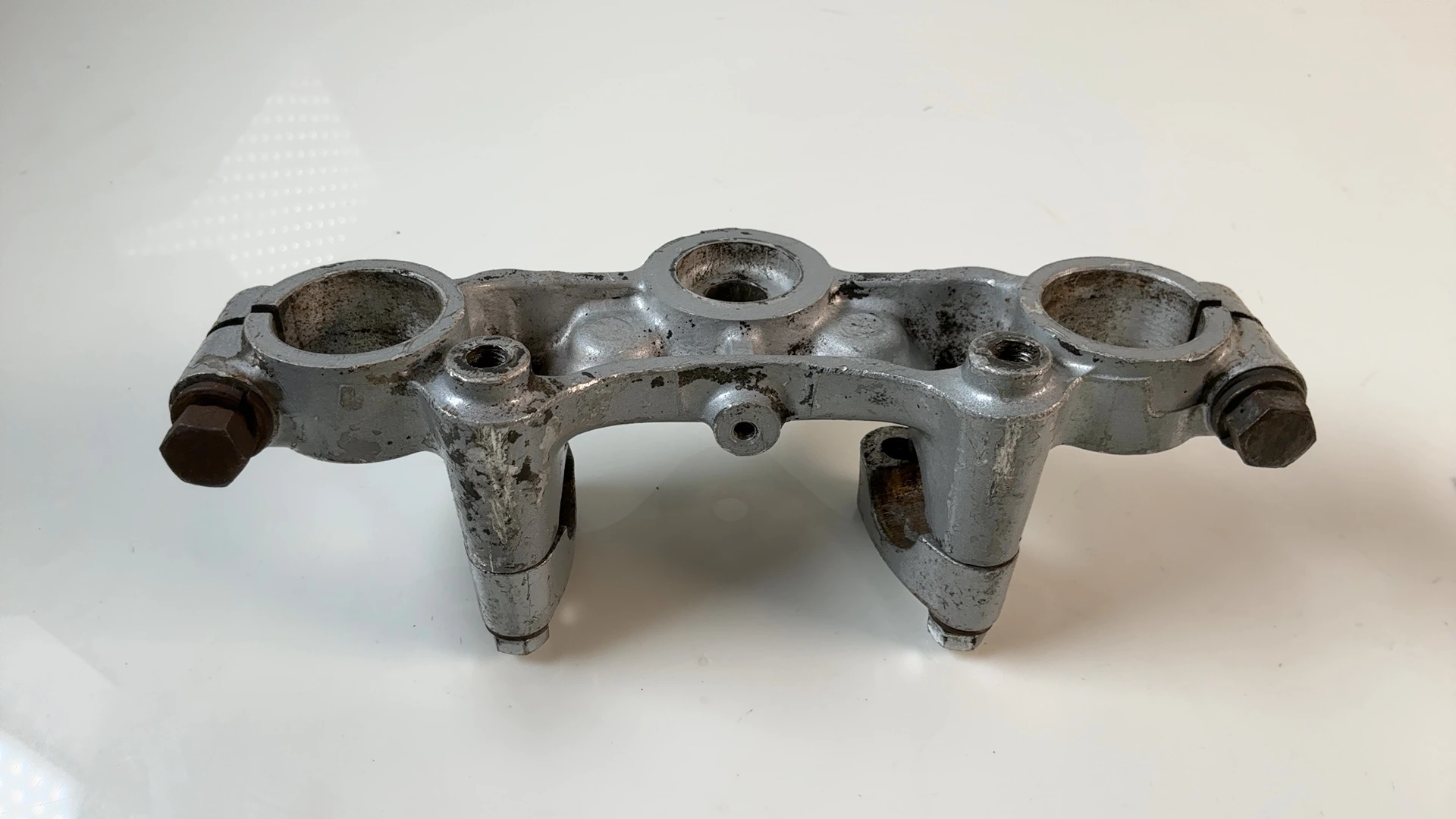 Suzuki TS50 ER TS50ERK Upper Fork Bridge Triple Tree Yoke 1979-83 OEM 51311-26500 - Image 6