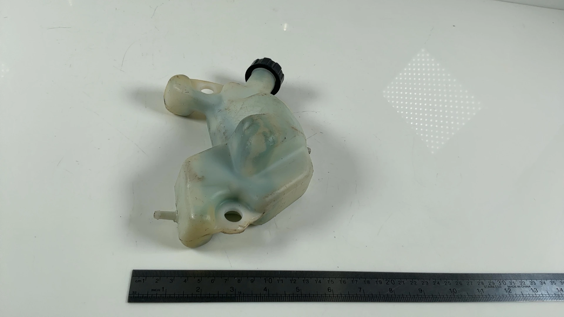 Suzuki RG250 Gamma GJ21A 250cc Coolant Reservoir Tank 1983-1984 OEM 17911-16700 - Image 5